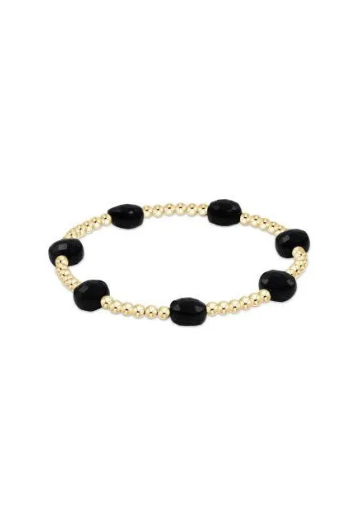 Enewton 3mm Faceted Onyx Admire Gold - Be You Boutique