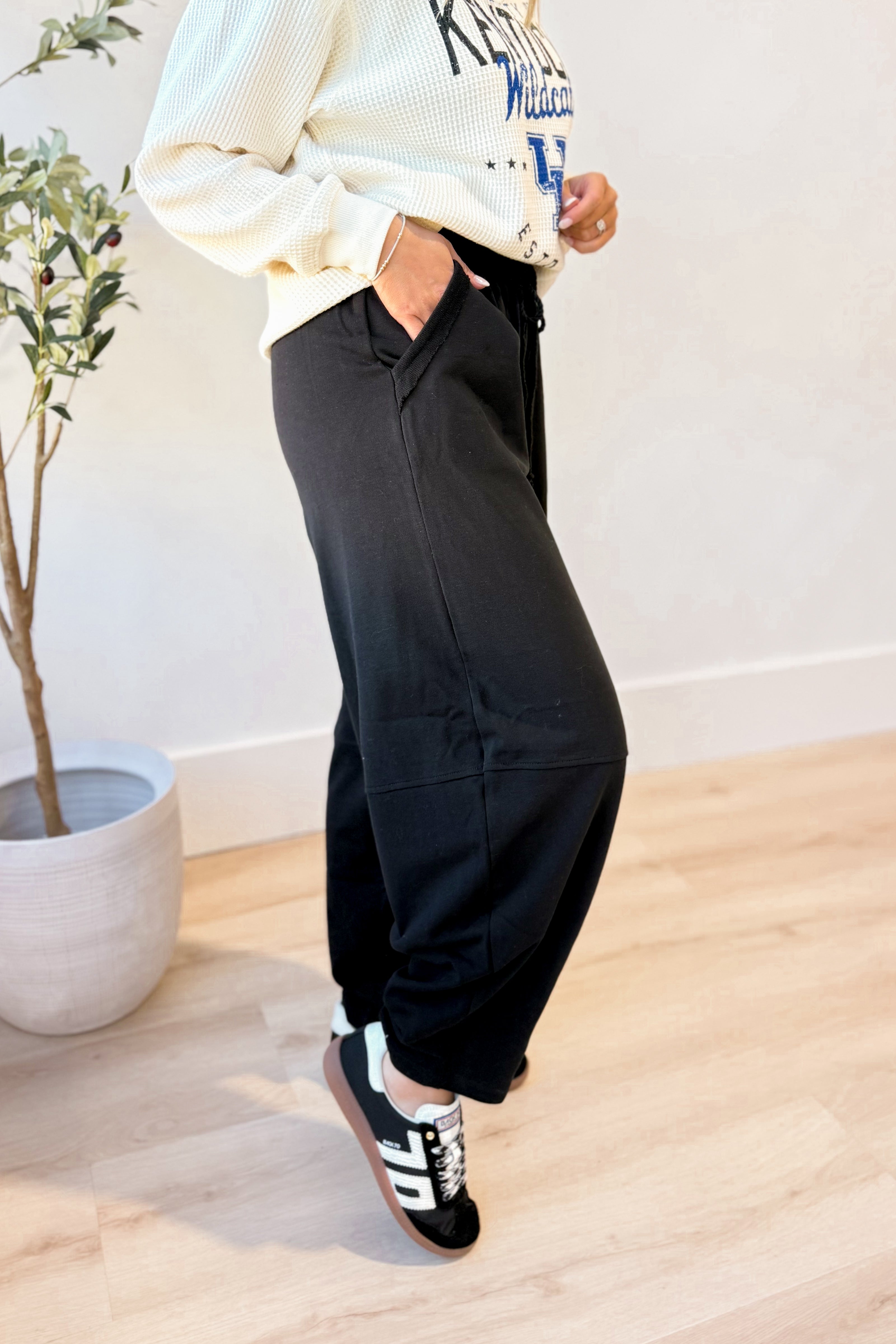 Paige Barrel Sweatpants - Be You Boutique