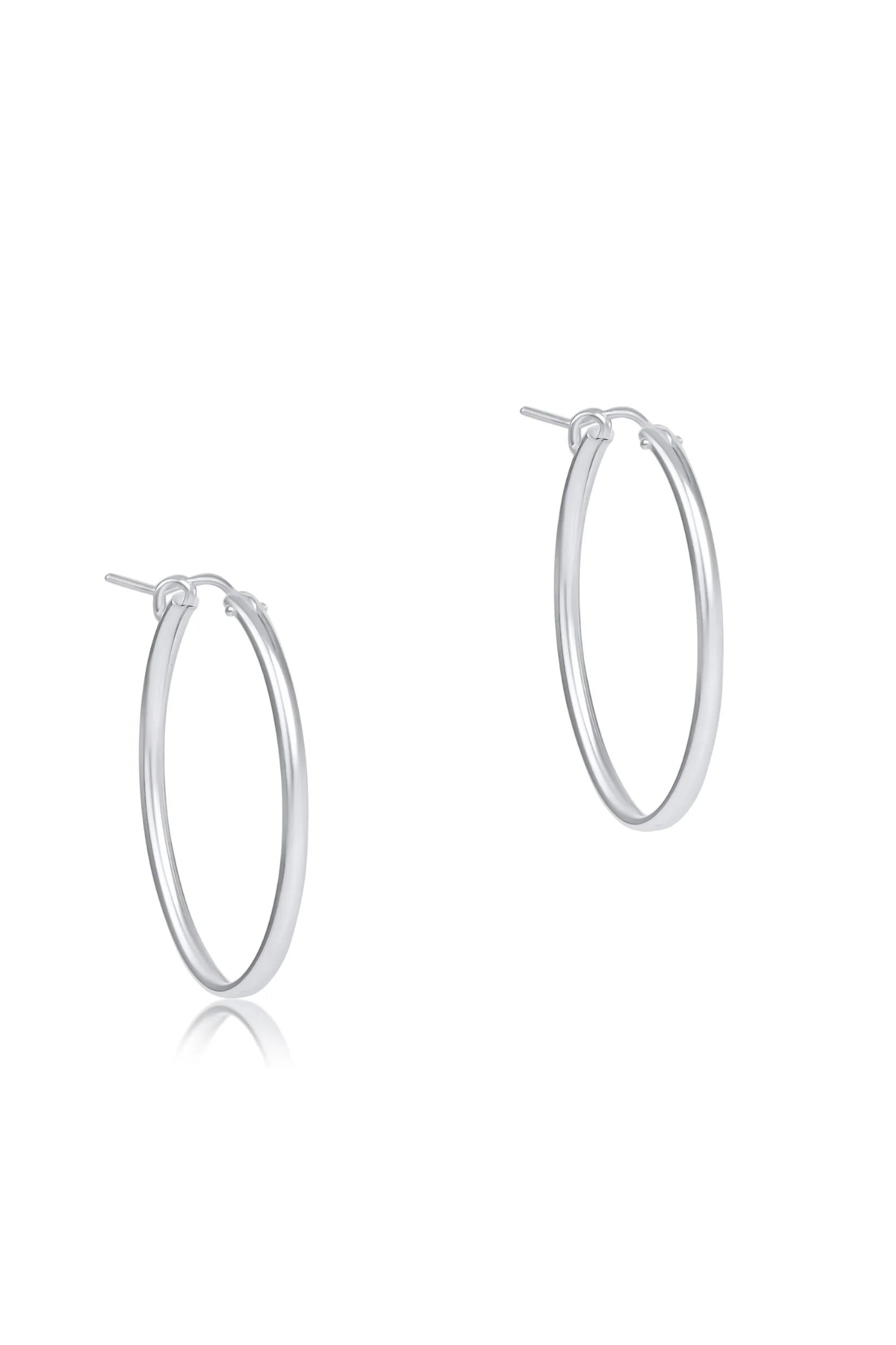 Enewton 1" Oval Smooth Hoop - Be You Boutique