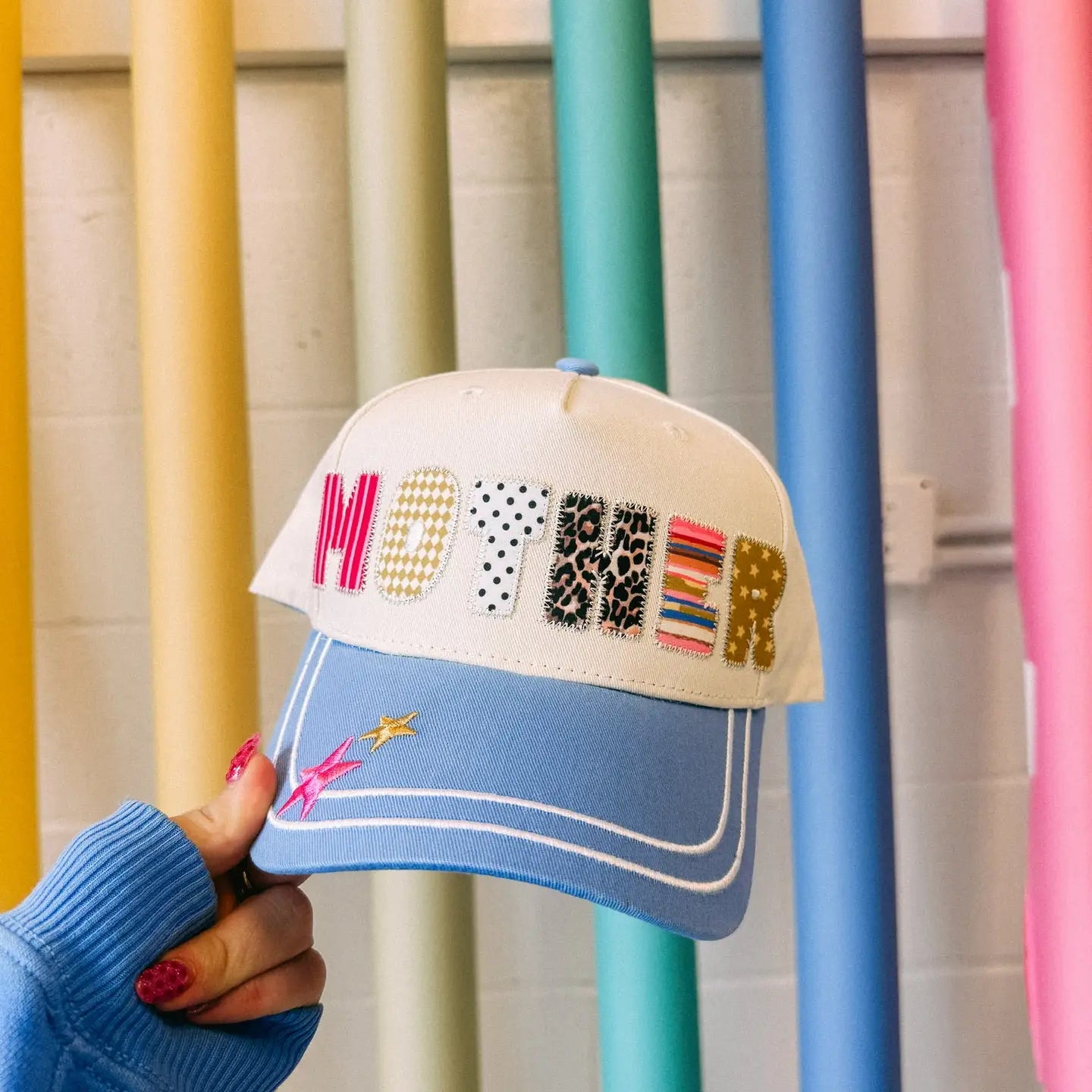 Mother Patchwork Trucker Hat - Be You Boutique