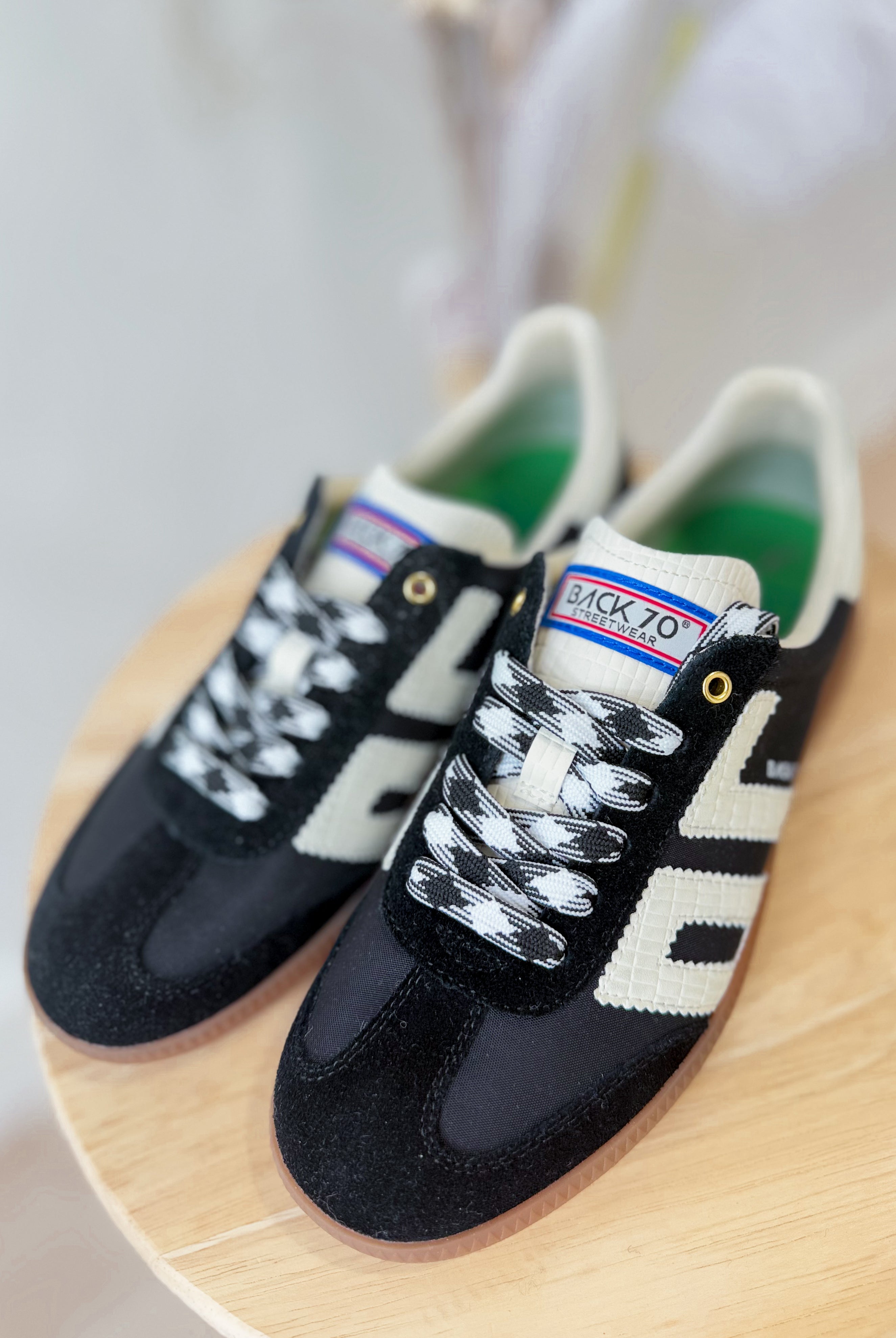 BACK70 Ghost Sneaker in Black - Be You Boutique