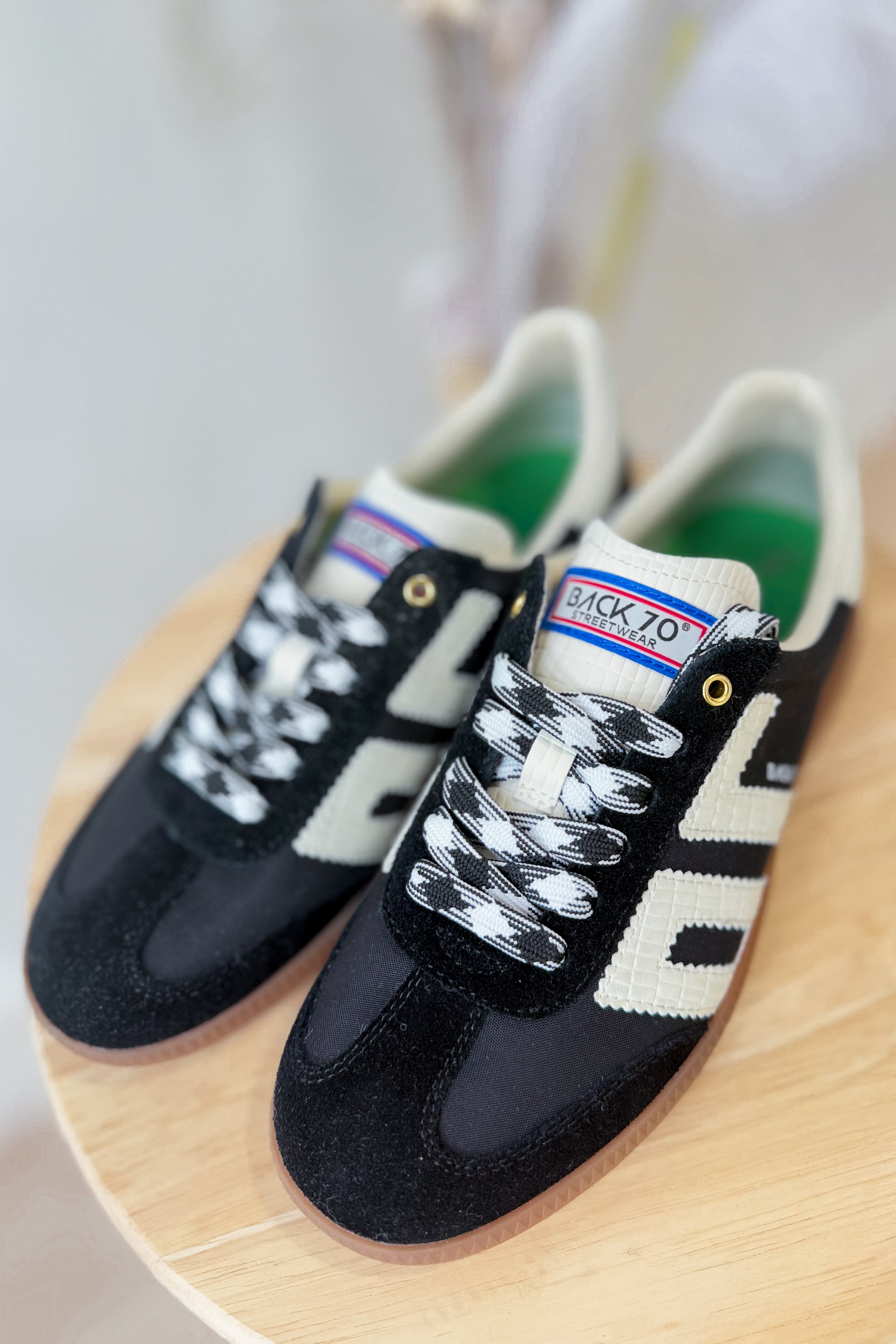 BACK70 Ghost Sneaker in Black - Be You Boutique