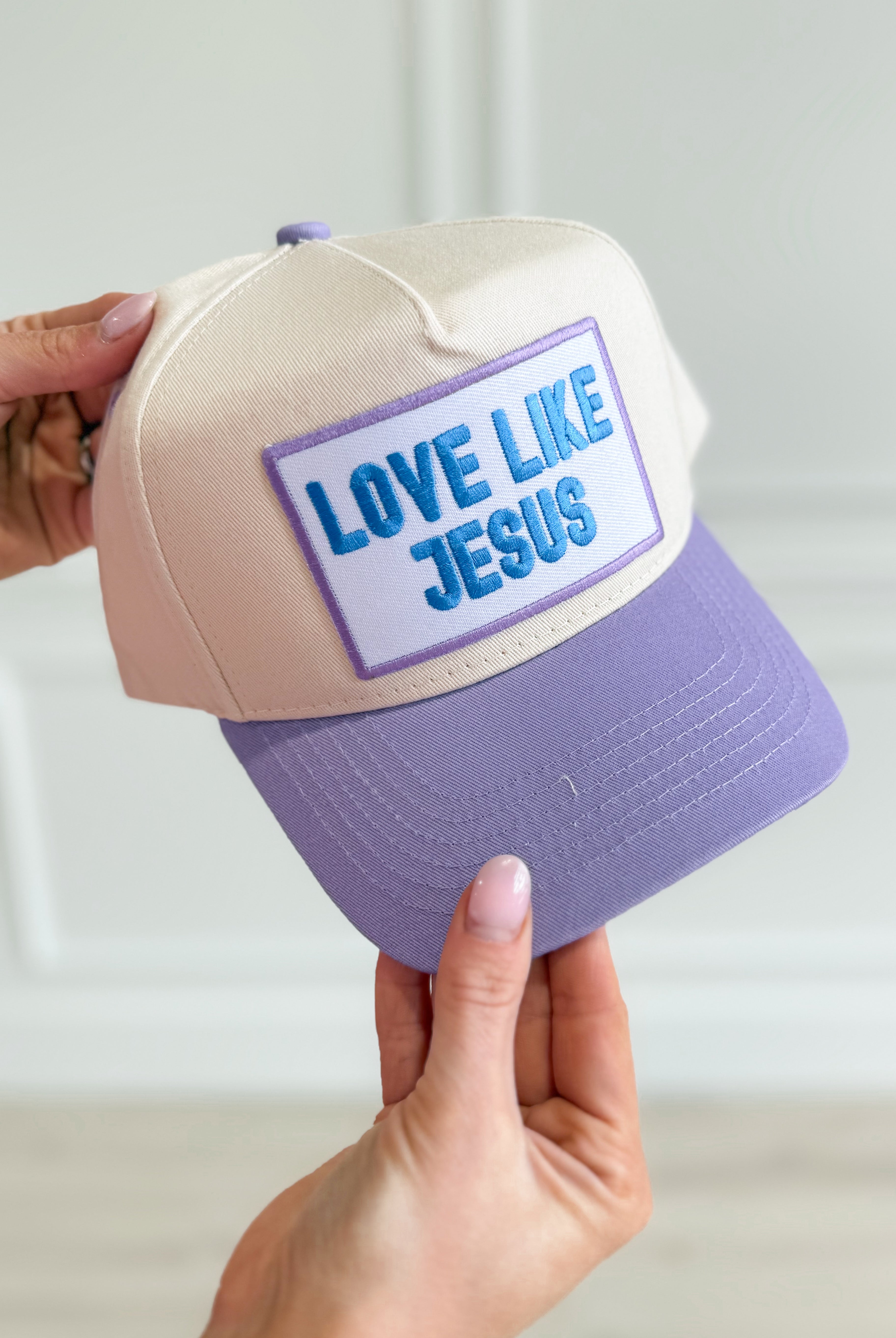 Love Like Jesus Trucker Hat by Kenz Kustomz - Be You Boutique