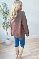 London Oversized Knitted Sweater Top - Be You Boutique