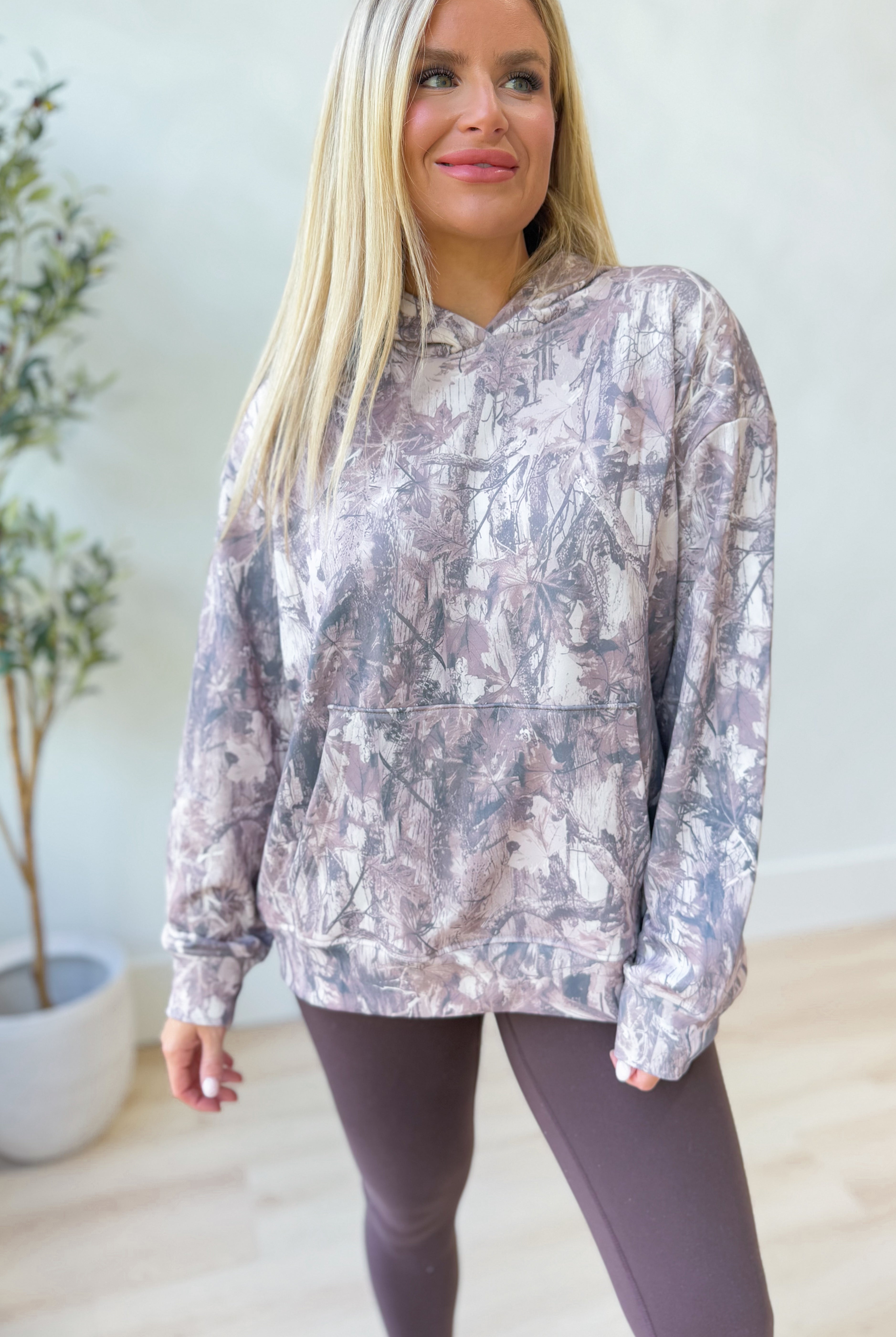 Camo Signature Fleece Hooded Sweatshirt - Be You Boutique