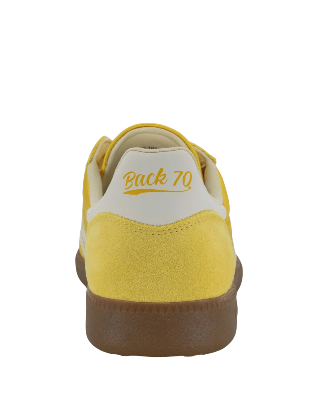 BACK 70 Ghost Sneakers 205 in Banana color, featuring sporty design and breathable material, perfect for casual wear.