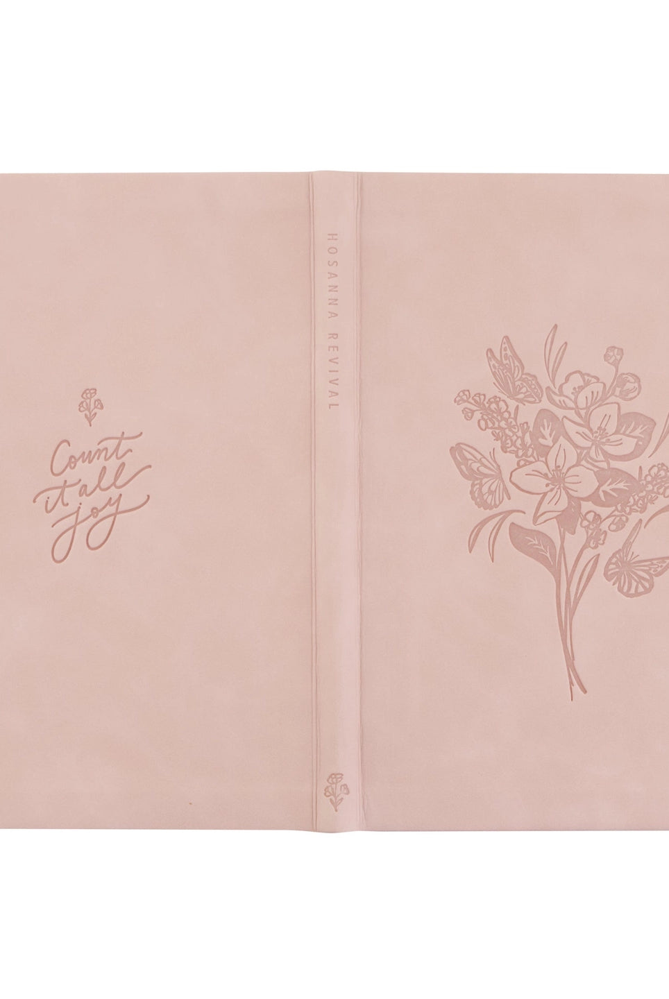 HOSANNA REVIVAL Shiloh Theme notebook with decorative cover, 218 other accessories, featuring floral and artistic design elements.