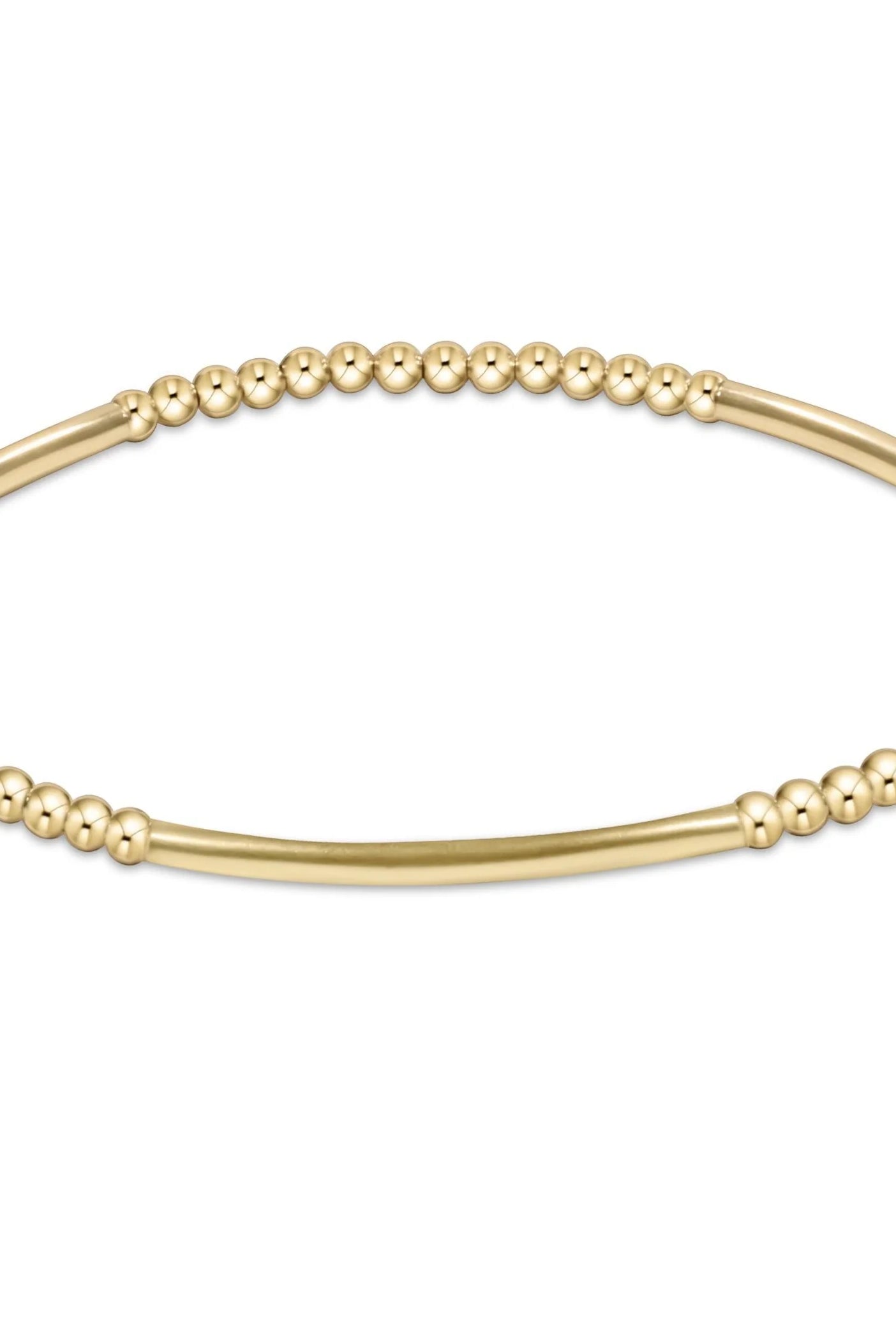 Enewton 2.5mm Bliss Bar Gold Pattern Bracelet - Be You Boutique