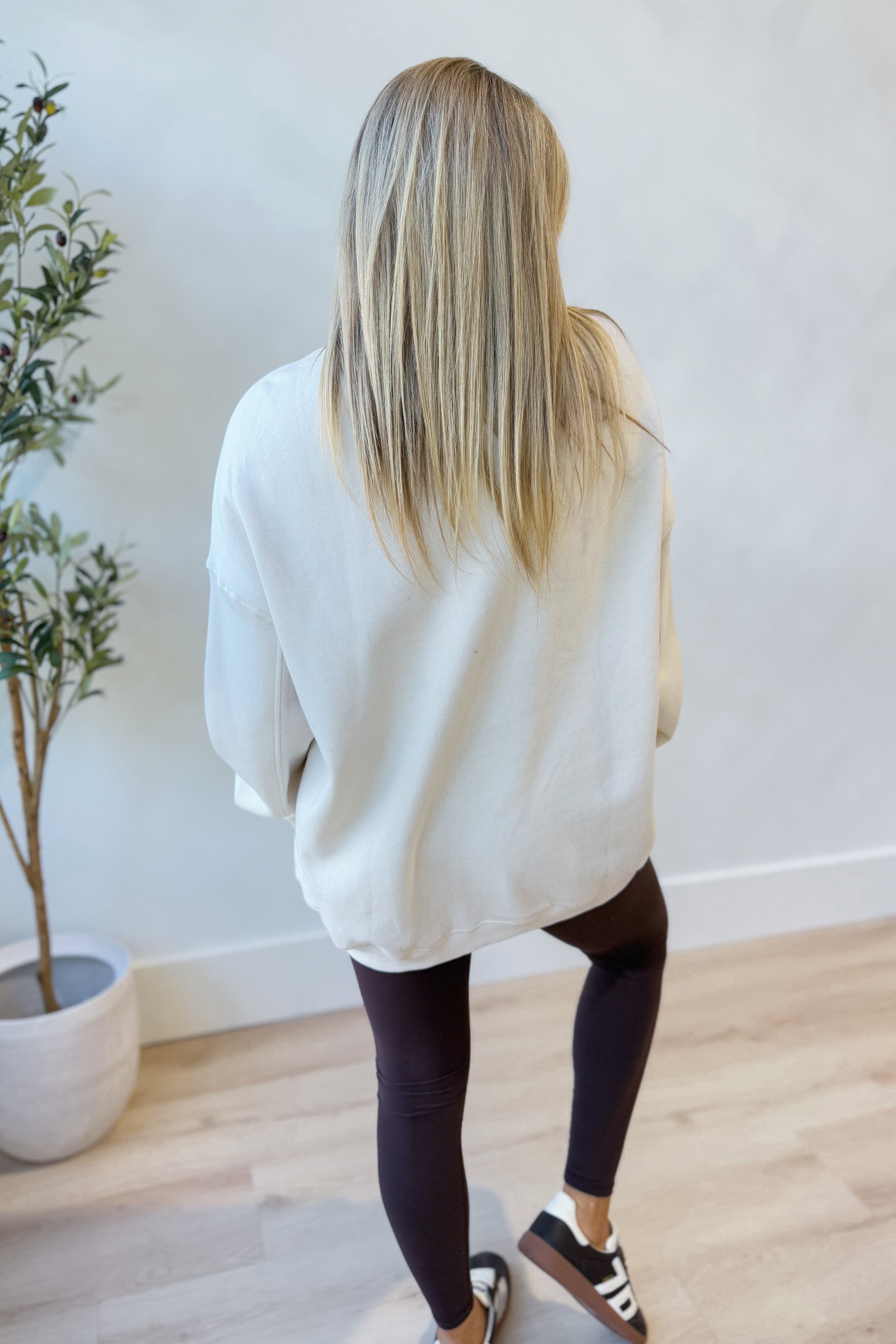 Valorie Oversized Sweatshirt - Be You Boutique