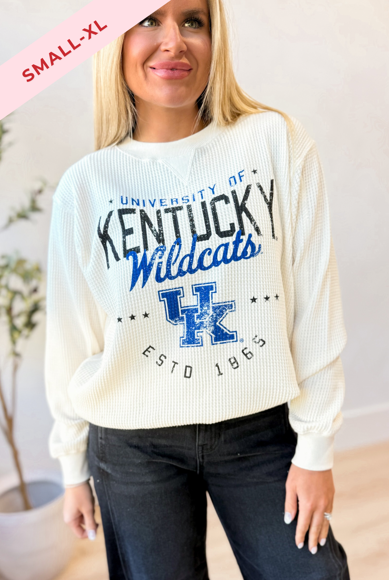 Game Day Social Kentucky Basic Frisco Pullover Top - Be You Boutique