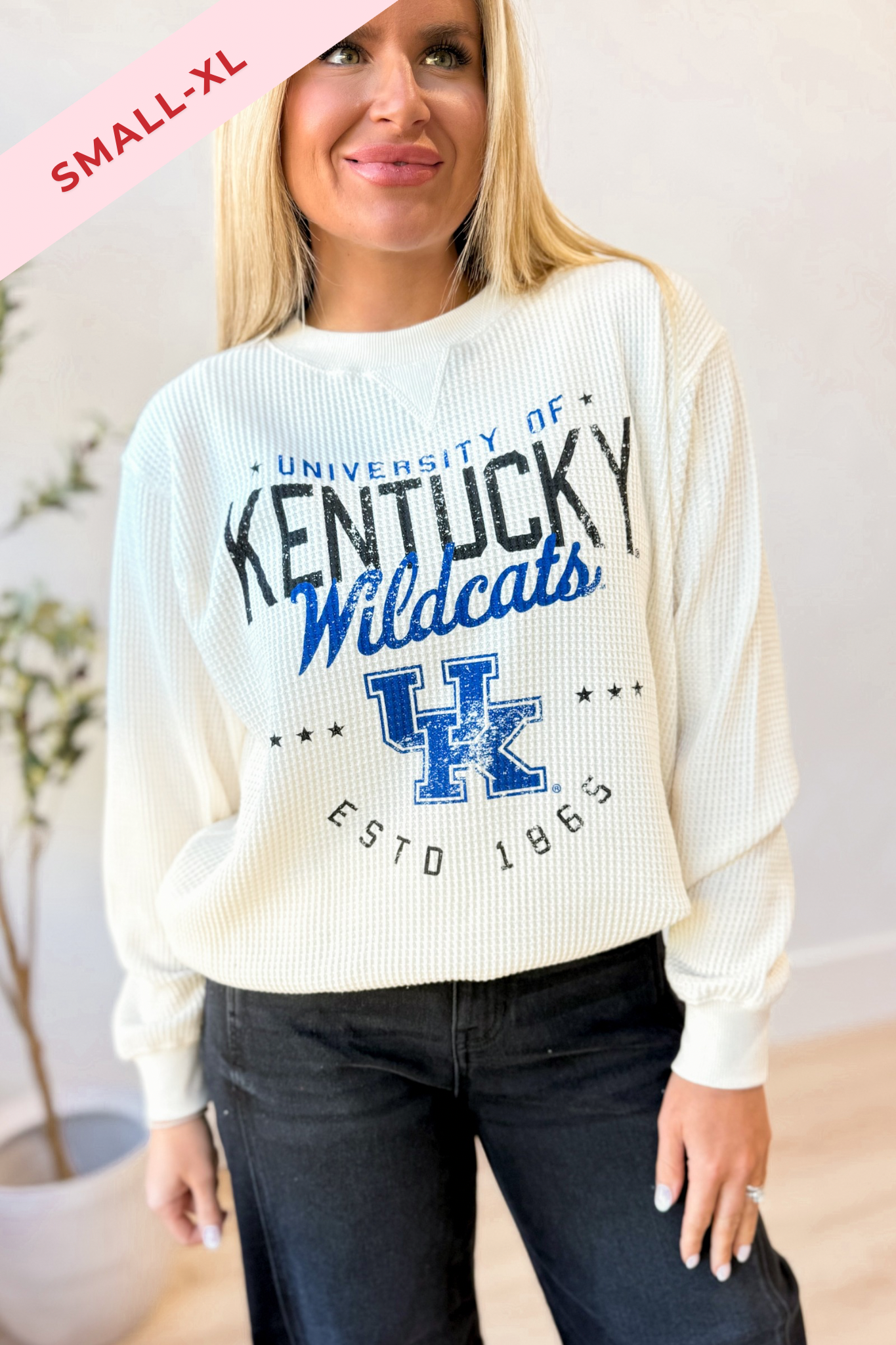 Game Day Social Kentucky Basic Frisco Pullover Top - Be You Boutique