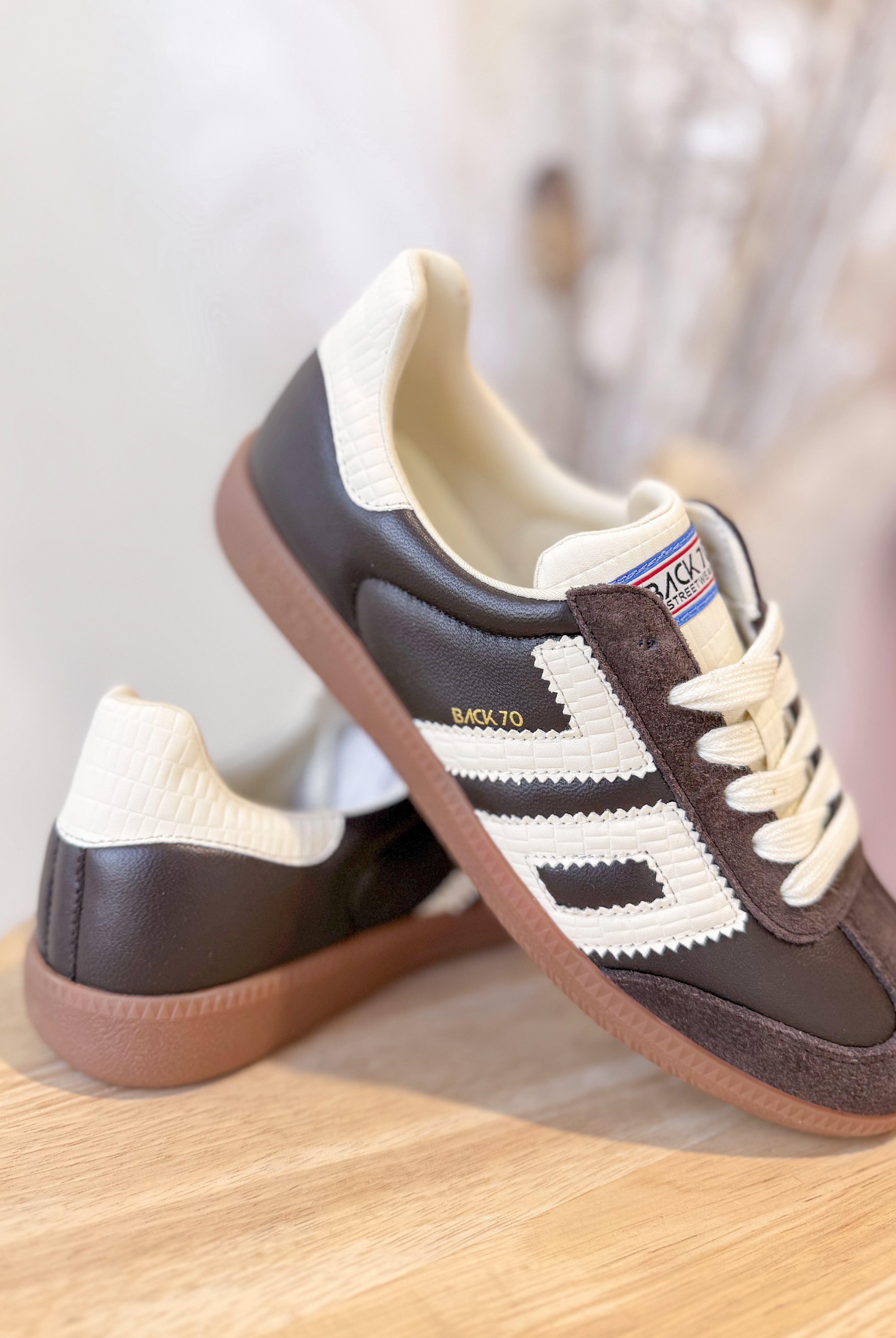 BACK70 Cloud Sneakers in Coffee Milk - Be You Boutique