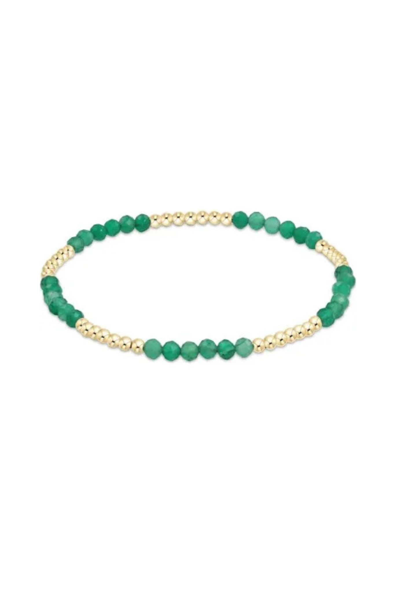 Enewton 2.5mm Green Onyx Blissful Pattern Bracelet - Be You Boutique