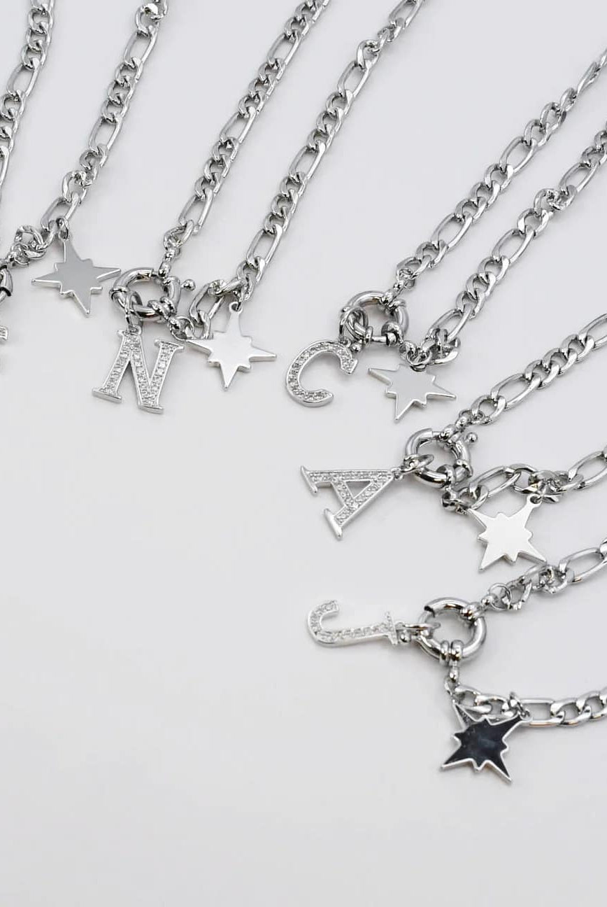 Treasure Jewels Gold/Silver Initial Necklace **PRE-ORDER** - Be You Boutique