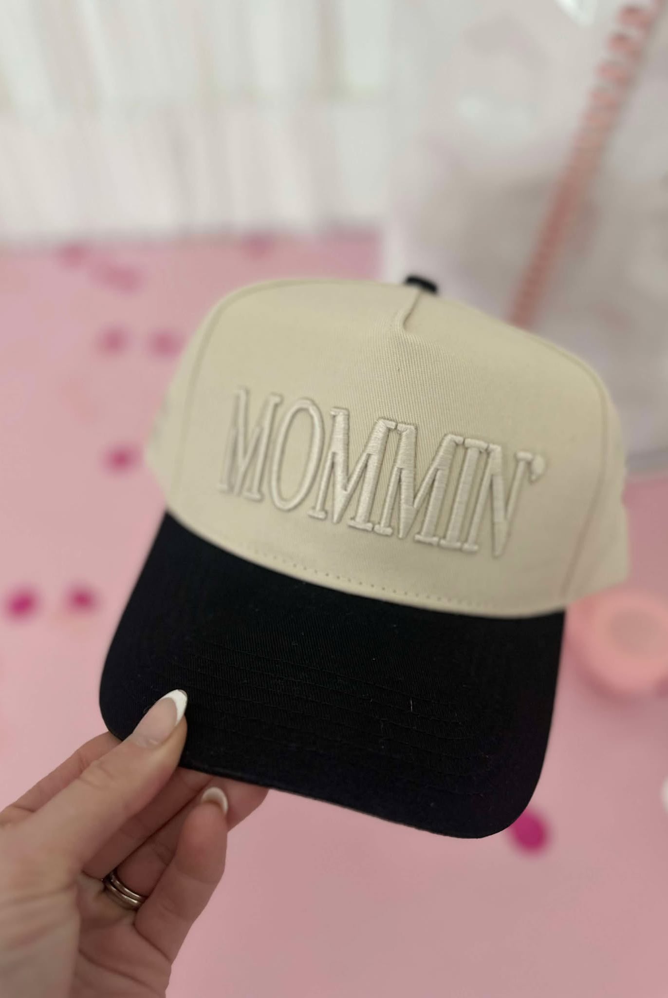 MOMMIN Vintage Trucker Hat by Kenz Kustomz - Be You Boutique