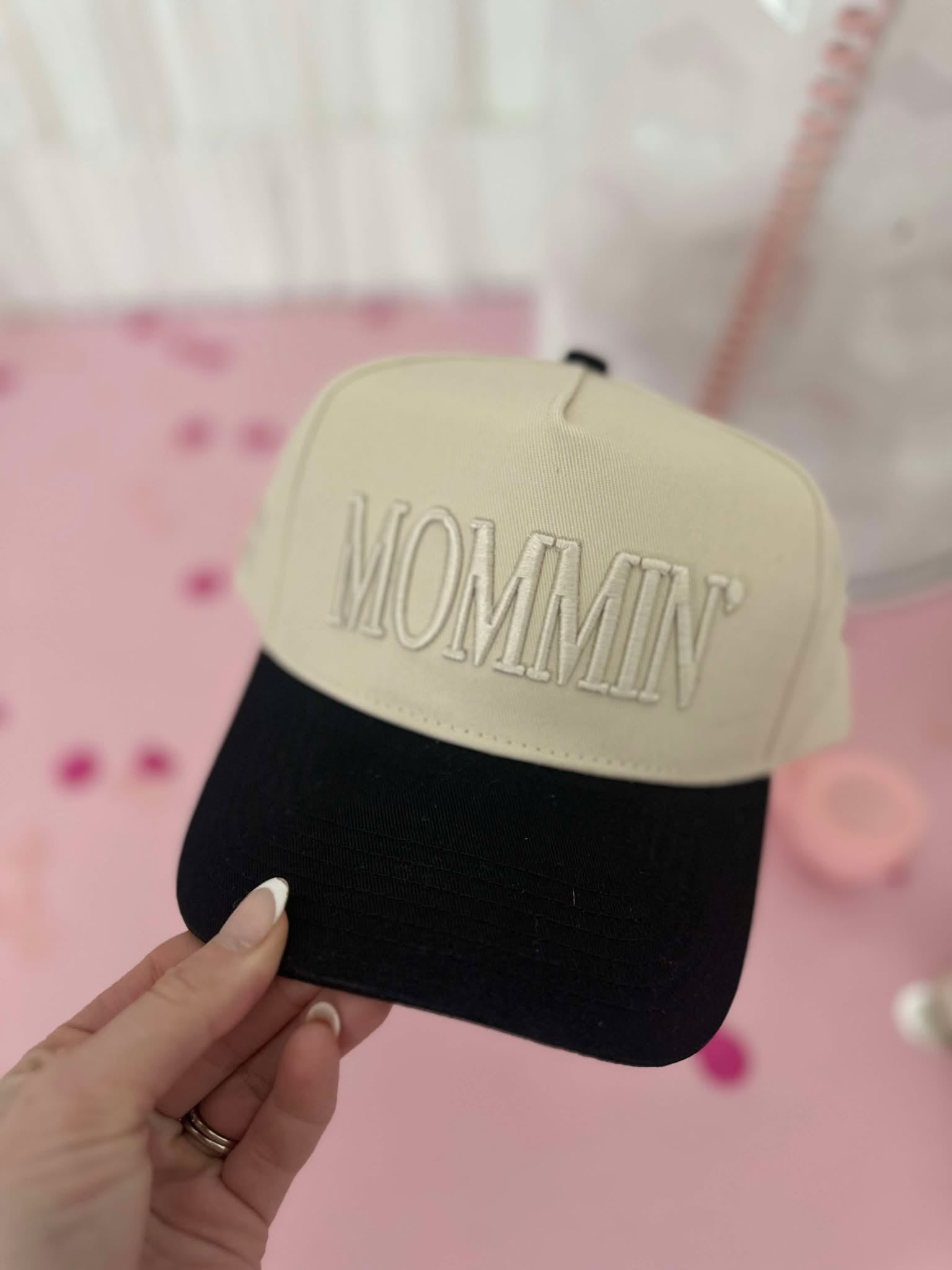 MOMMIN Vintage Trucker Hat by Kenz Kustomz - Be You Boutique