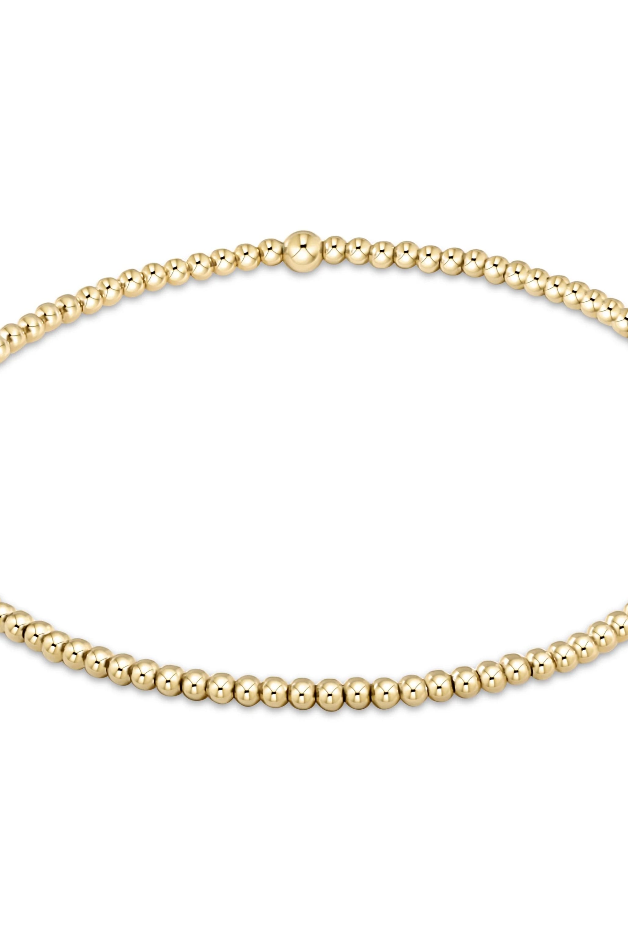 Enewton 2mm Classic Gold Bracelet - Be You Boutique