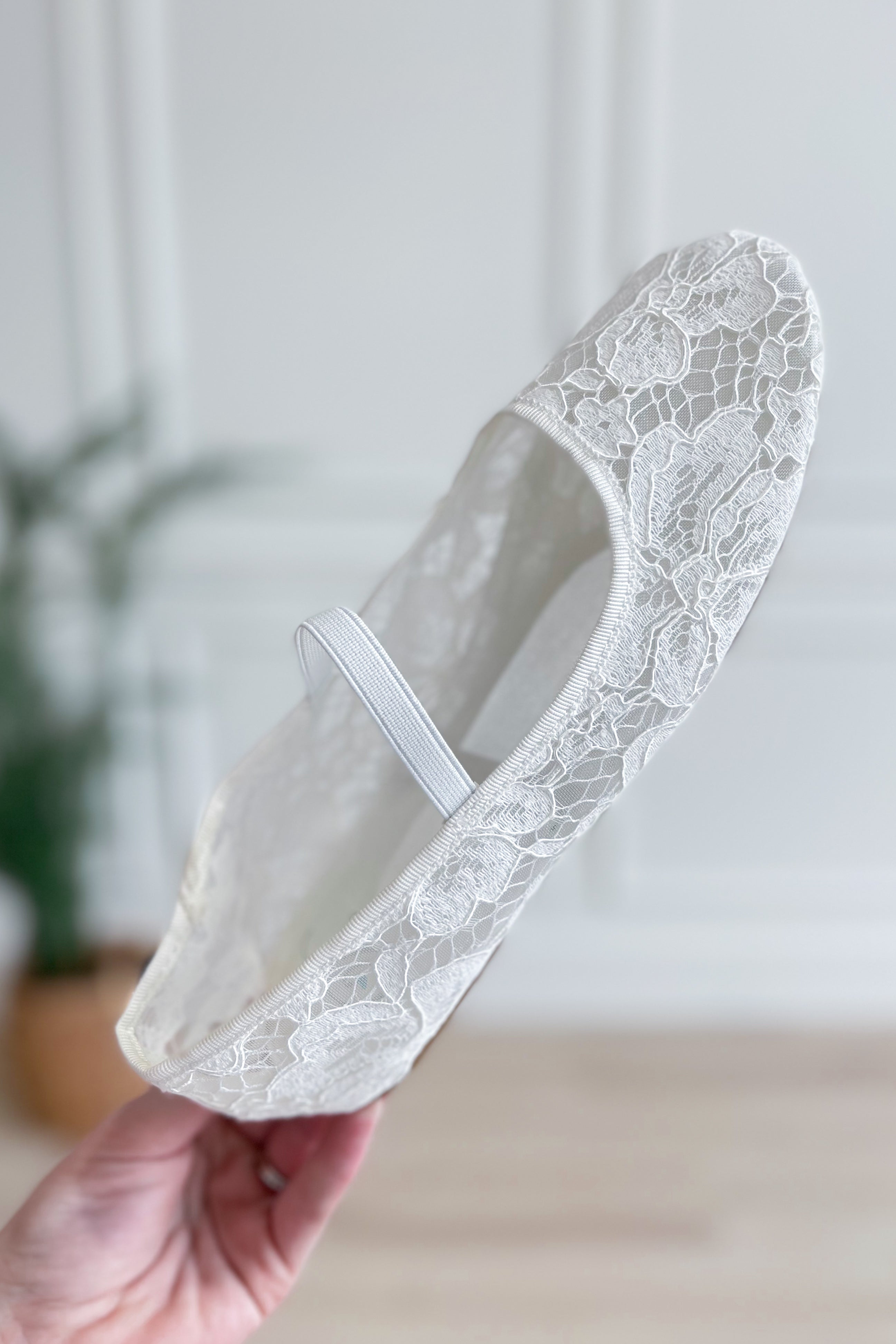 Soda Renee Lace Ballerina Flat - Be You Boutique