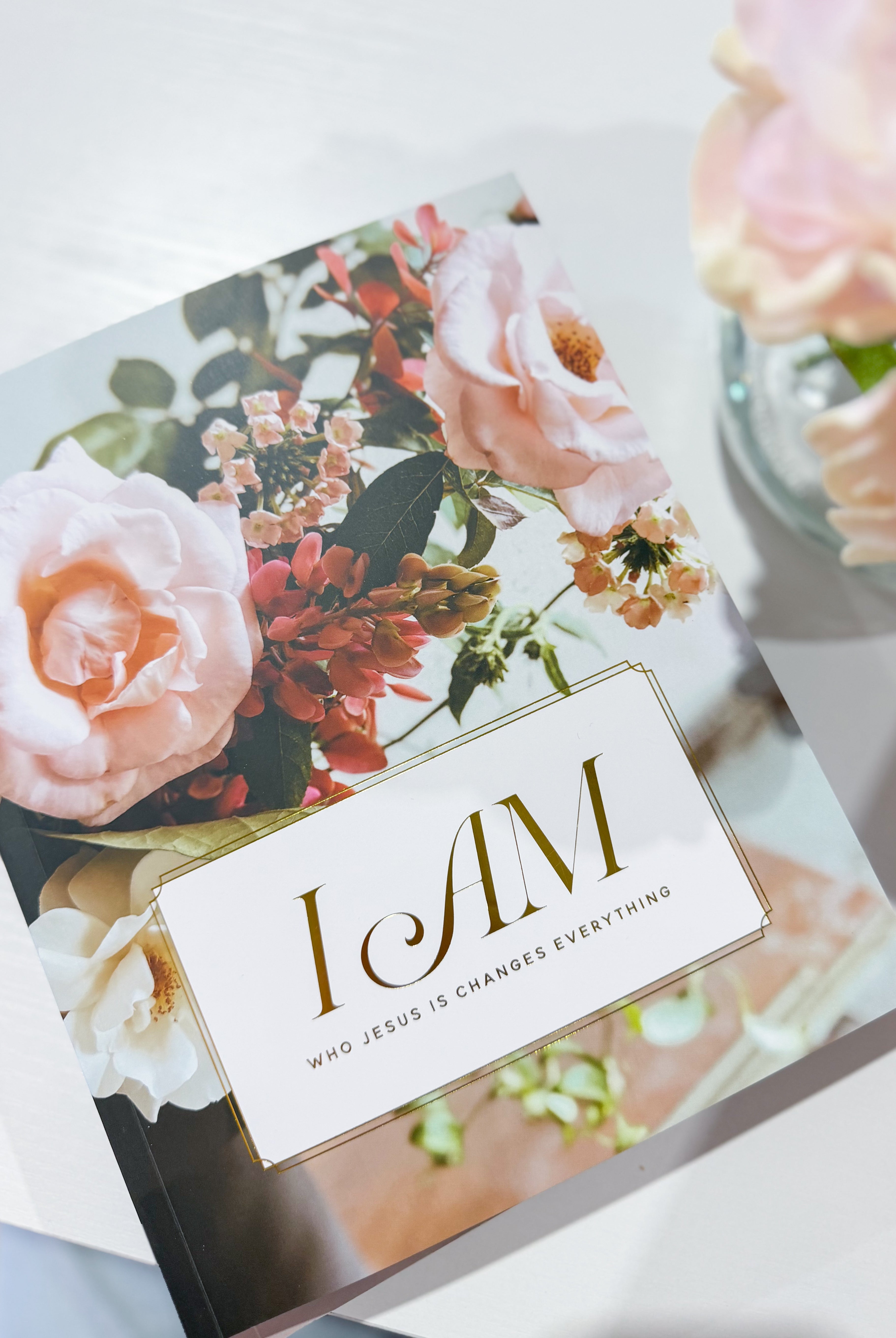 I Am Bible Study book by THE DAILY GRACE CO, a 307 home accessory featuring inspirational scripture and design.