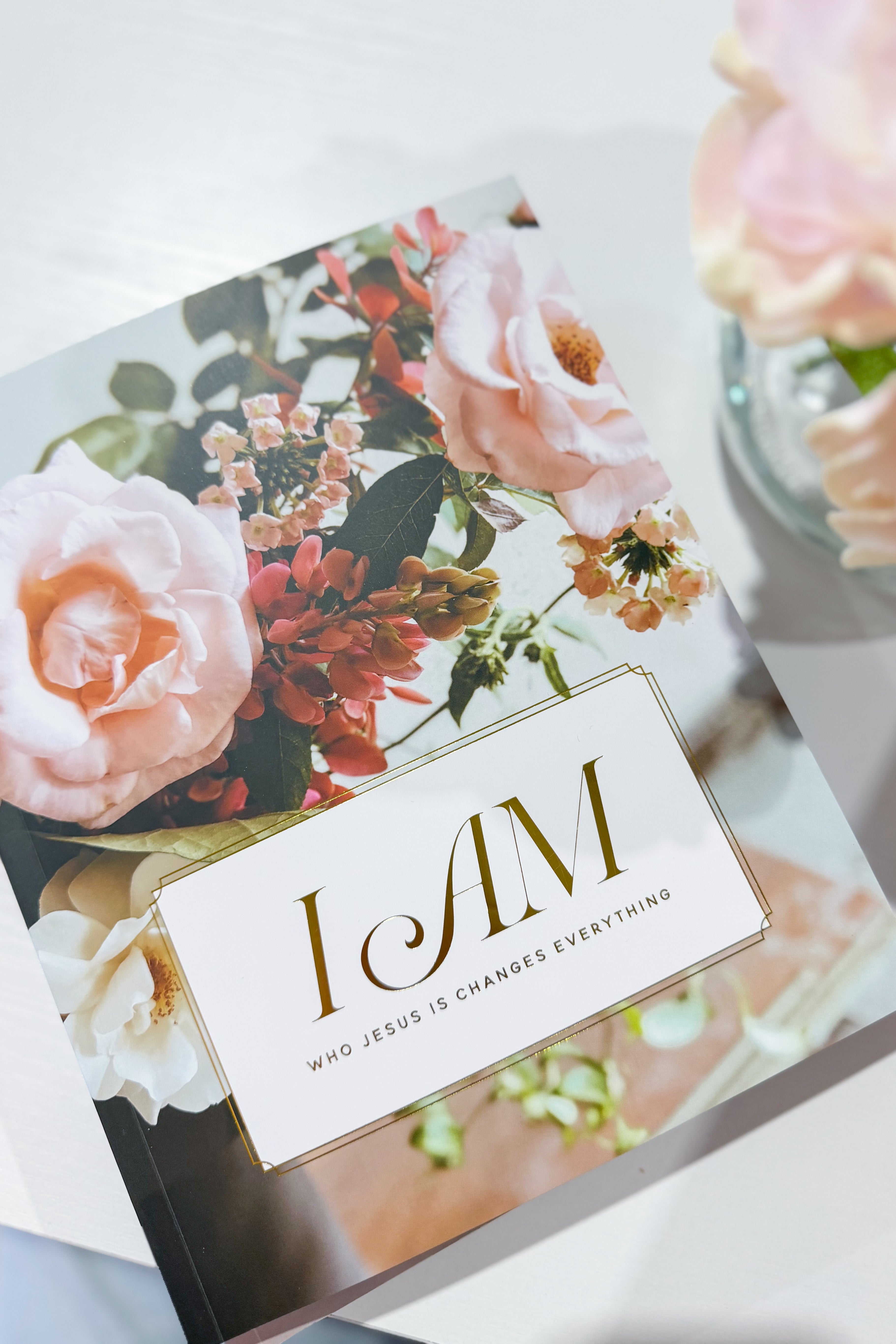 I Am Bible Study book by THE DAILY GRACE CO, a 307 home accessory featuring inspirational scripture and design.
