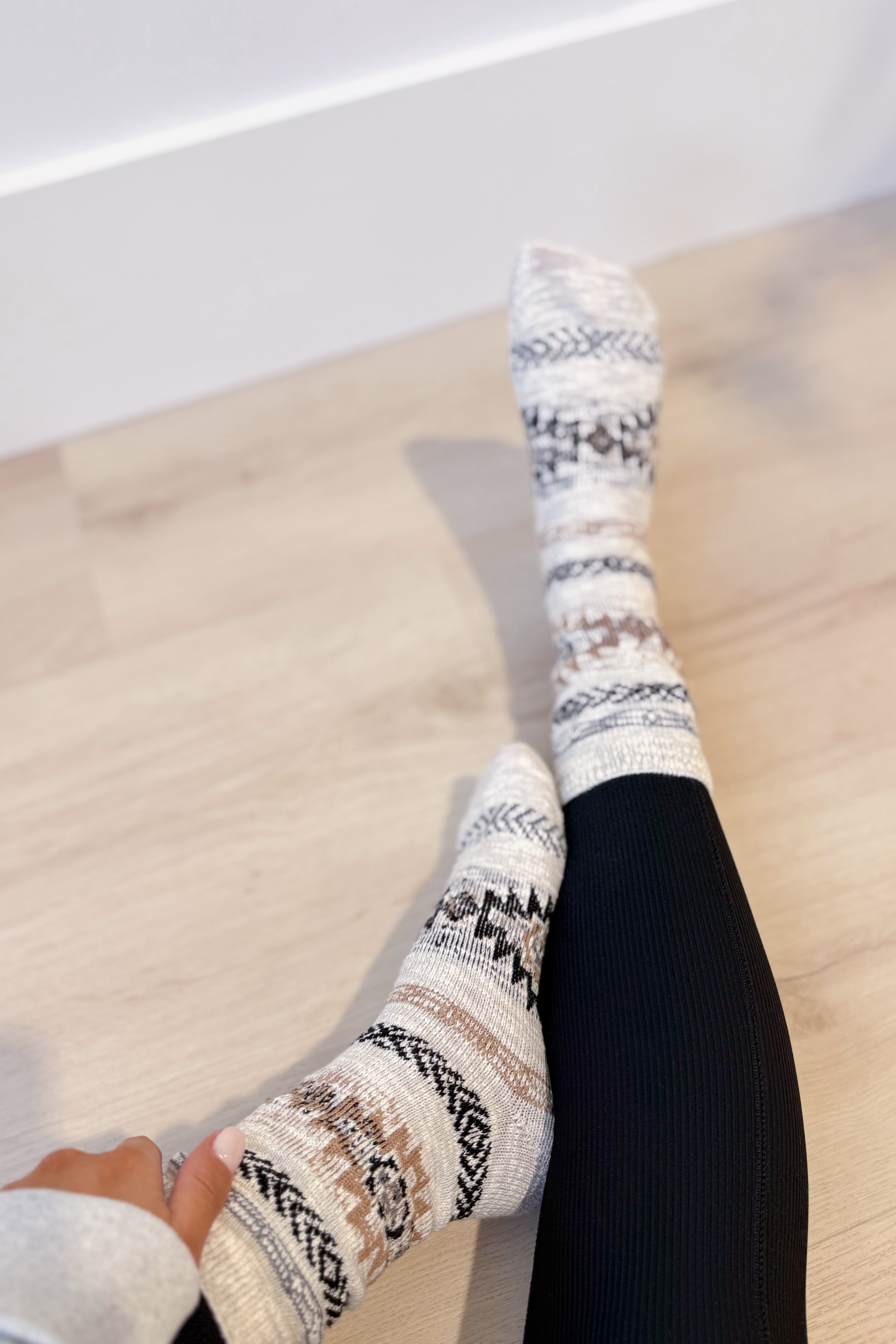 Gary Aztec Crew Sock - Be You Boutique