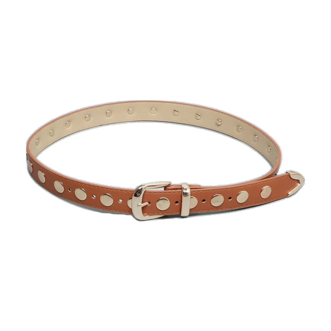 Fully Studded Buckle Belt (multi) - Be You Boutique
