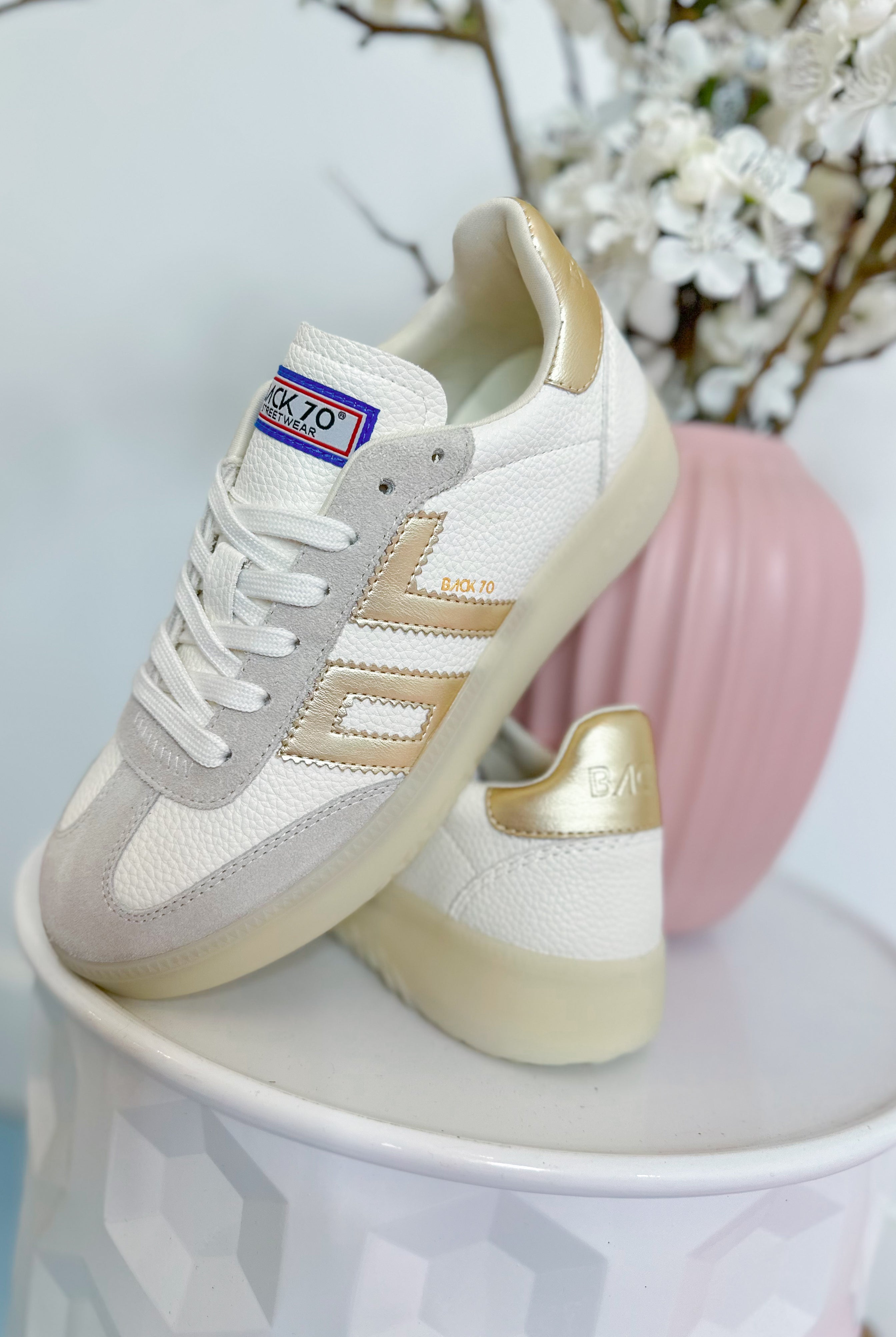 BACK70 Boston 2502 Sneaker in Gold - Be You Boutique