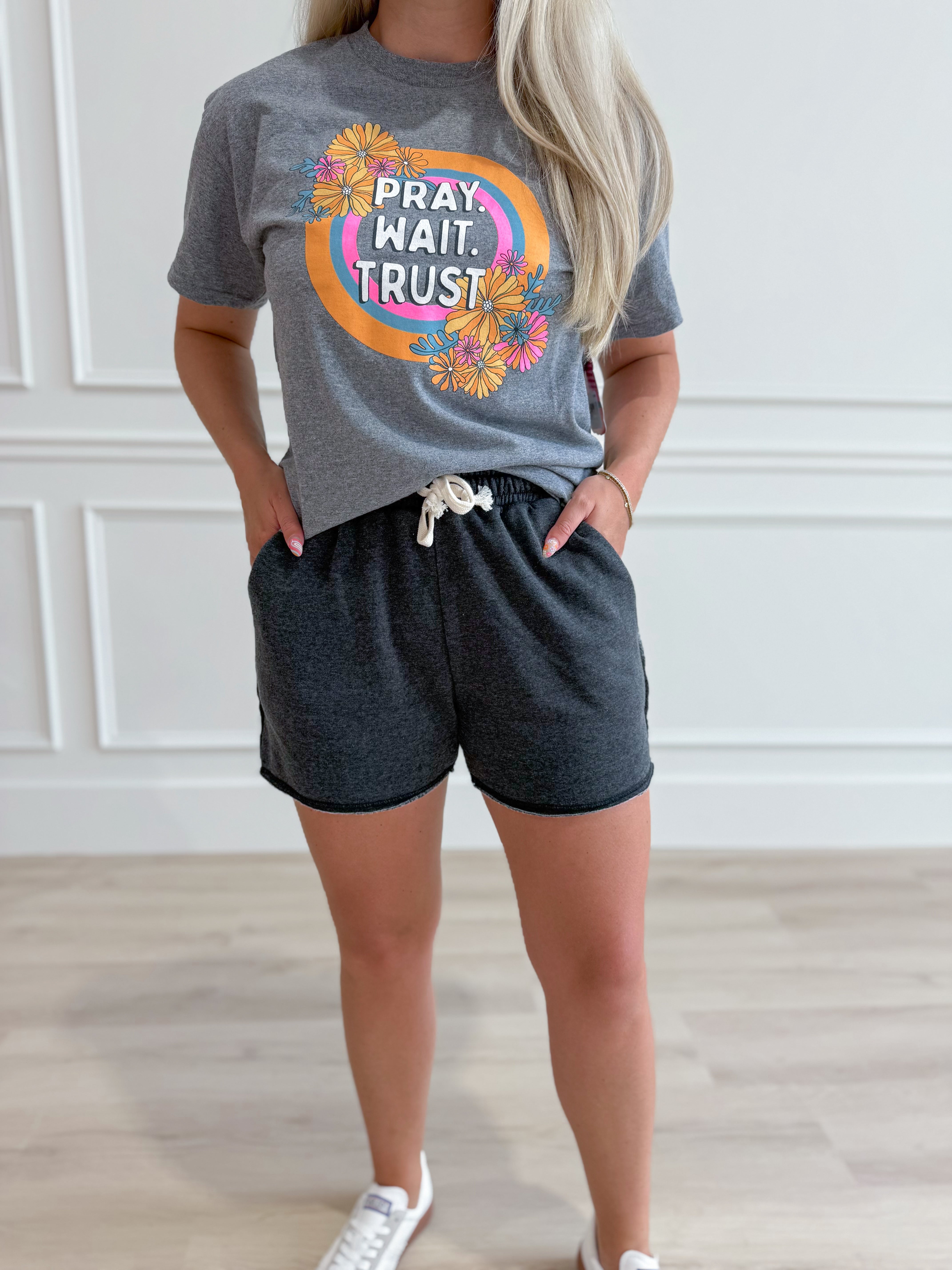 Mona Drawstring Lounge Short - Be You Boutique