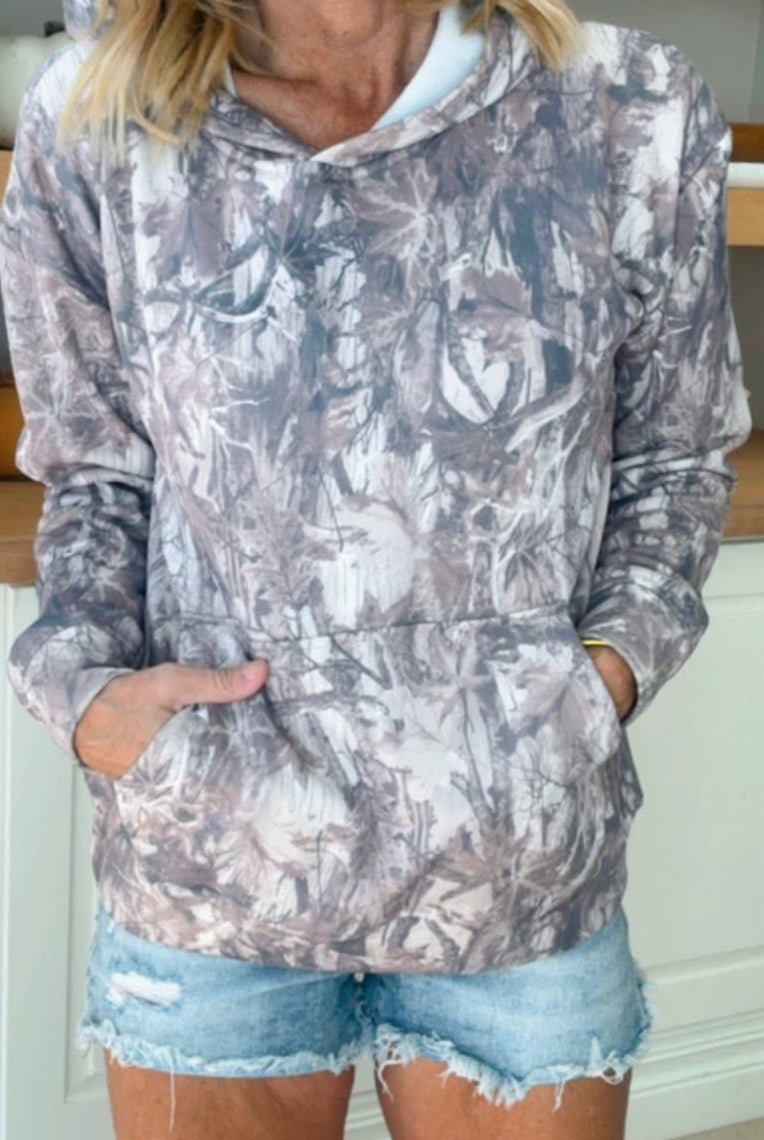 Camo Signature Fleece Hooded Sweatshirt - Be You Boutique