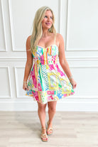 Lolli Resort Printed Sleeveless Dress - Be You Boutique