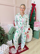 Charolette Home For Christmas Pajama Set - Be You Boutique