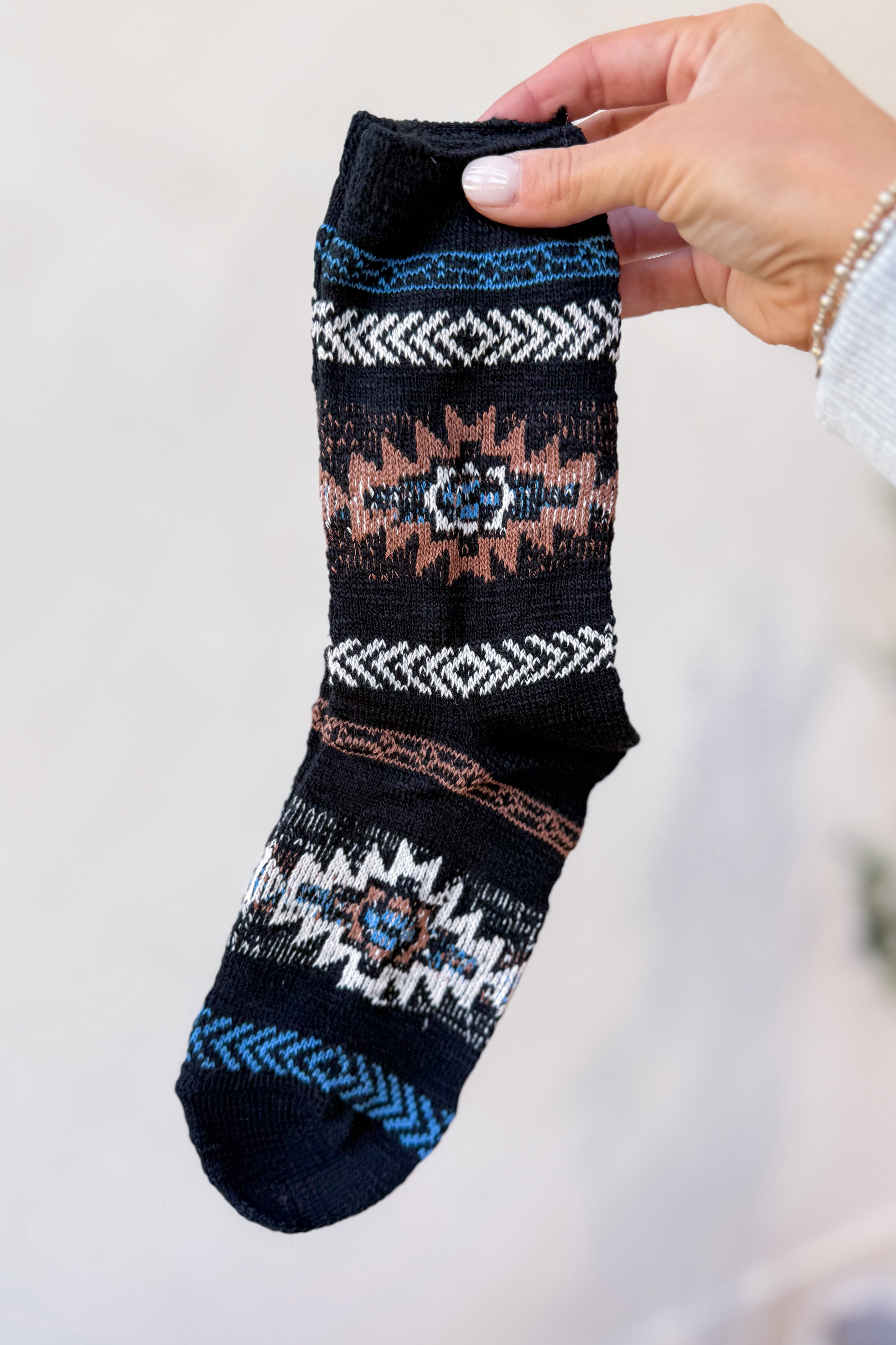 Gary Aztec Crew Sock - Be You Boutique