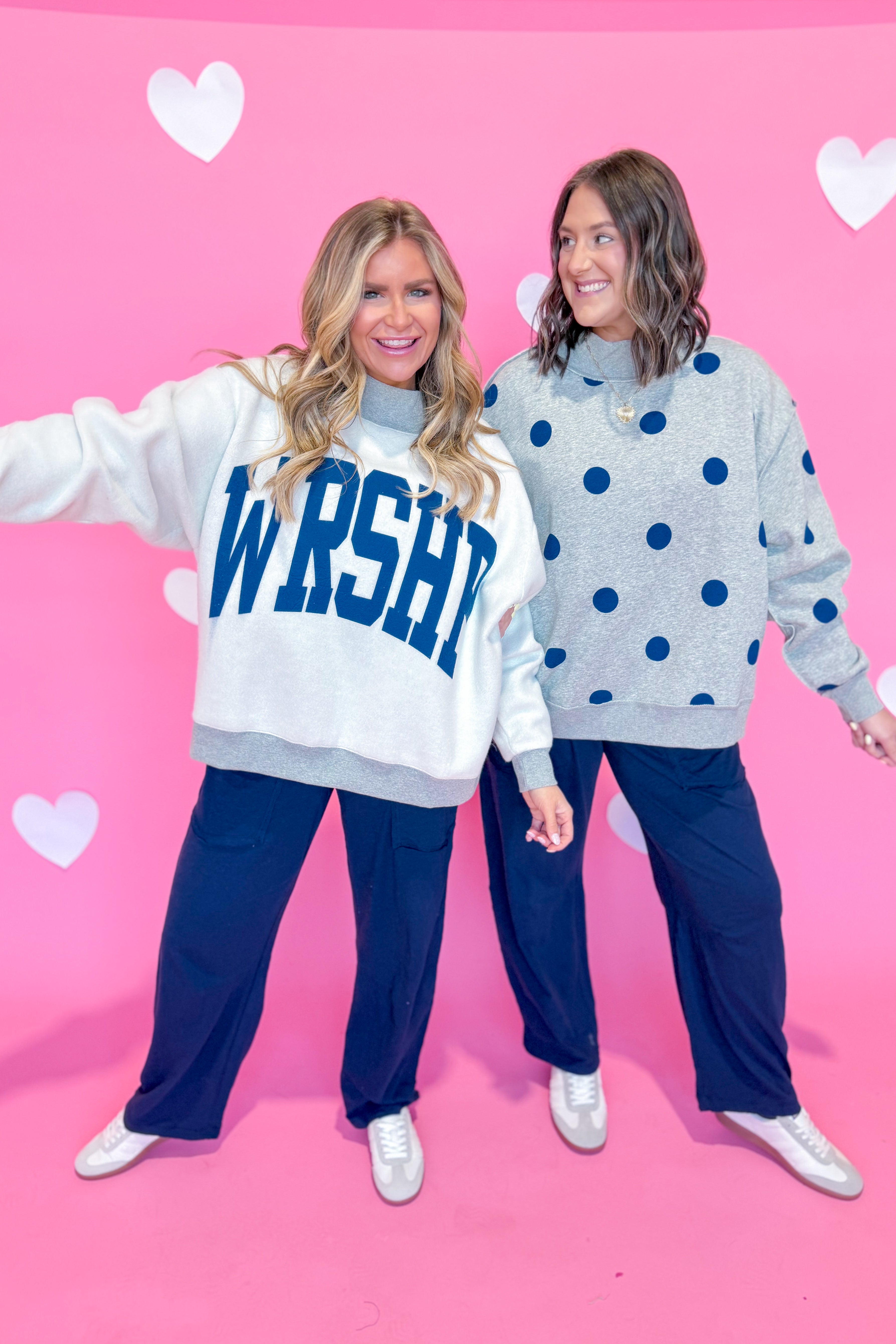 WRSHP Reversible Mock Neck Sweatshirt - Be You Boutique