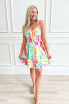Lolli Resort Printed Sleeveless Dress - Be You Boutique
