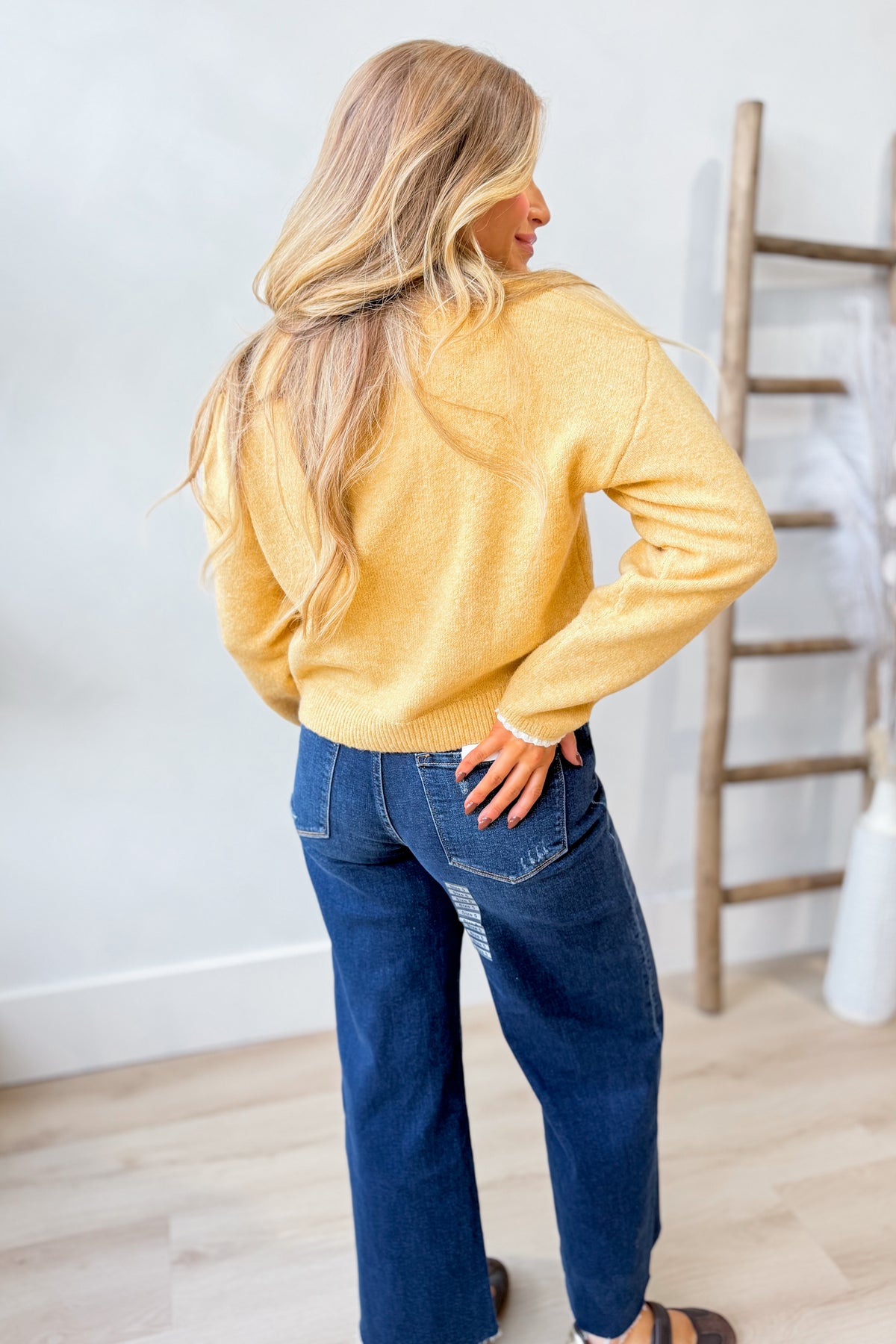 TWENTIFOURTH Karen Peter Pan collared sweater, 132 fall sweaters, featuring a classic collar and cozy knit fabric.