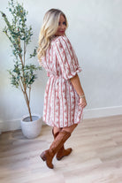 Rhonda Floral Ruffle Trim Dress - Be You Boutique