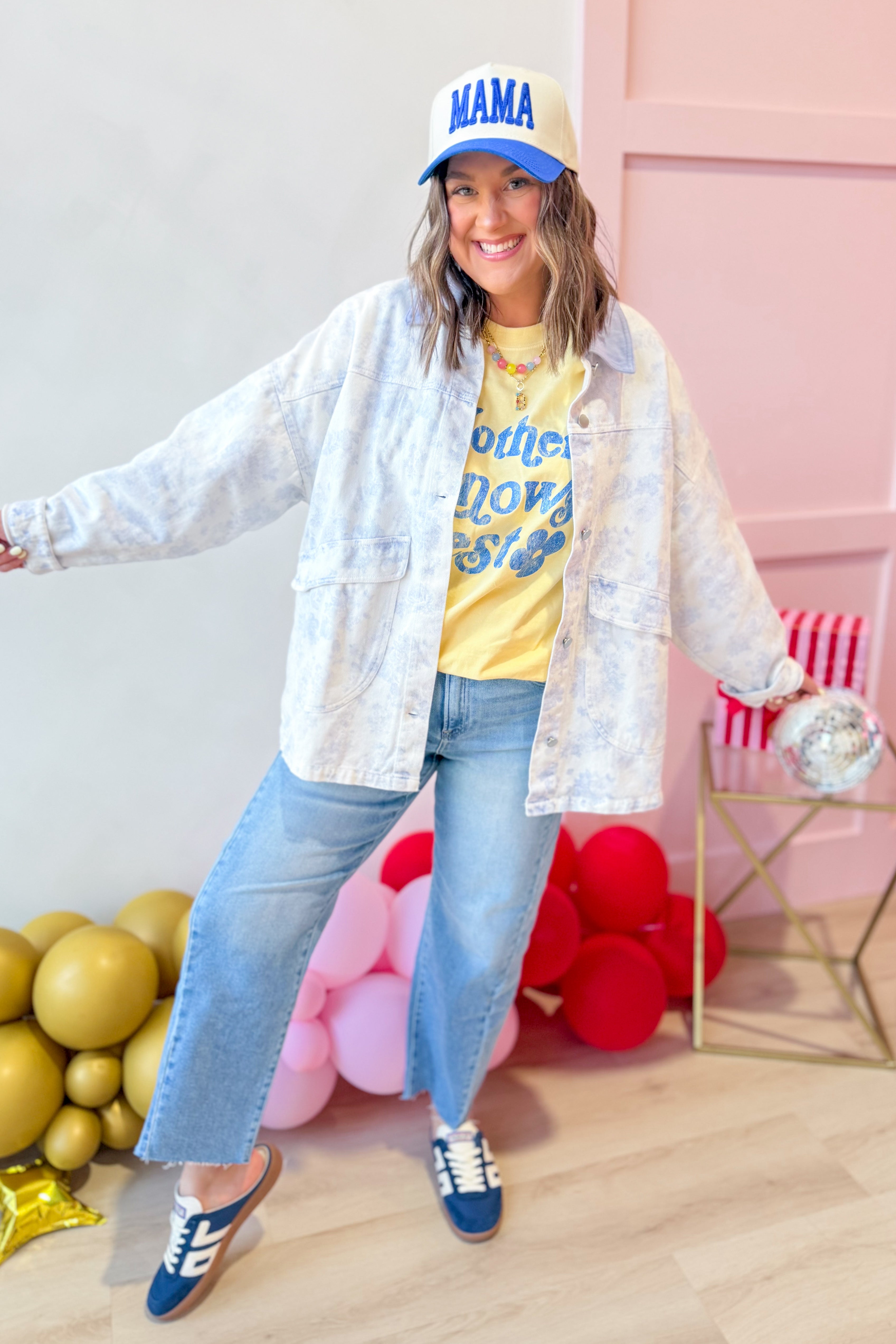 Rebecca Floral Printed Twill Jacket - Be You Boutique