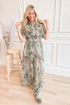 Lydia Paisley Printed Midi Dress - Be You Boutique