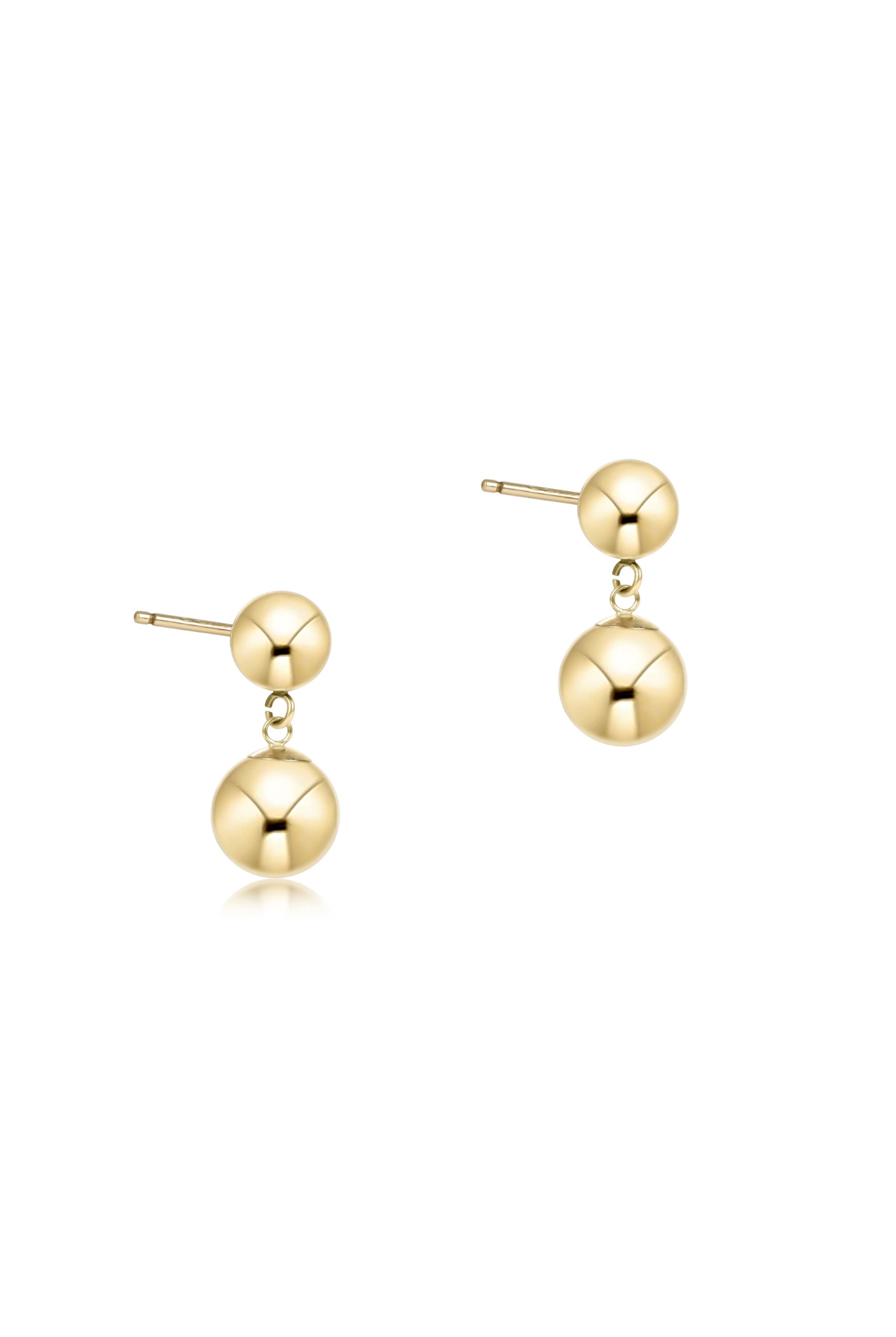 Enewton 10mm Ball Drop Gold Stud - Be You Boutique