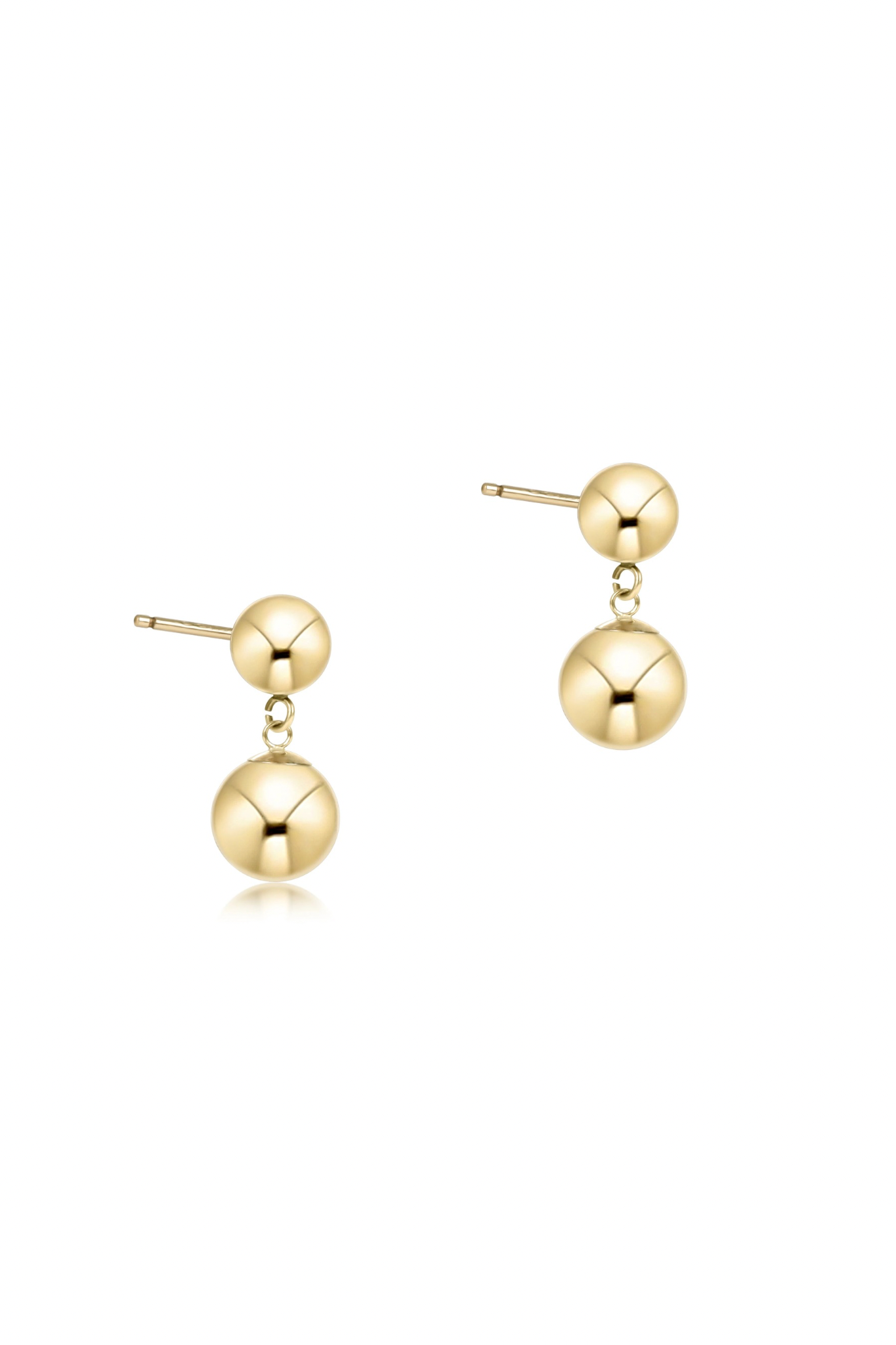 Enewton 10mm Ball Drop Gold Stud - Be You Boutique