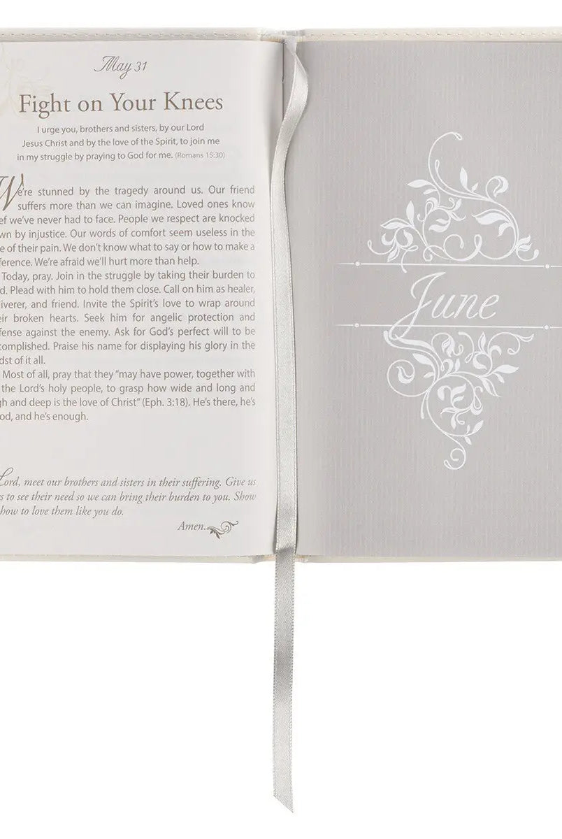 Devotional for Mr. and Mrs. White by THE DAILY GRACE CO, faux leather home accessory for couples, featuring elegant design.