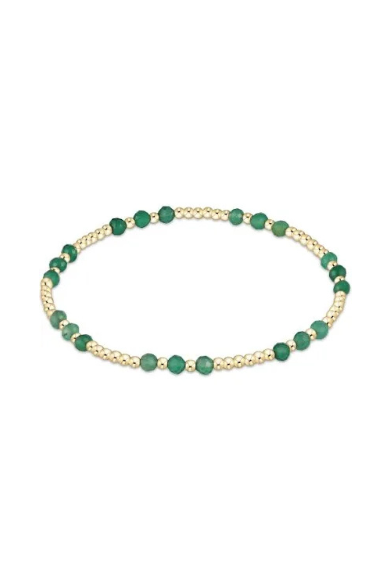 Enewton Green Onyx Gold Joy Bracelet - Be You Boutique