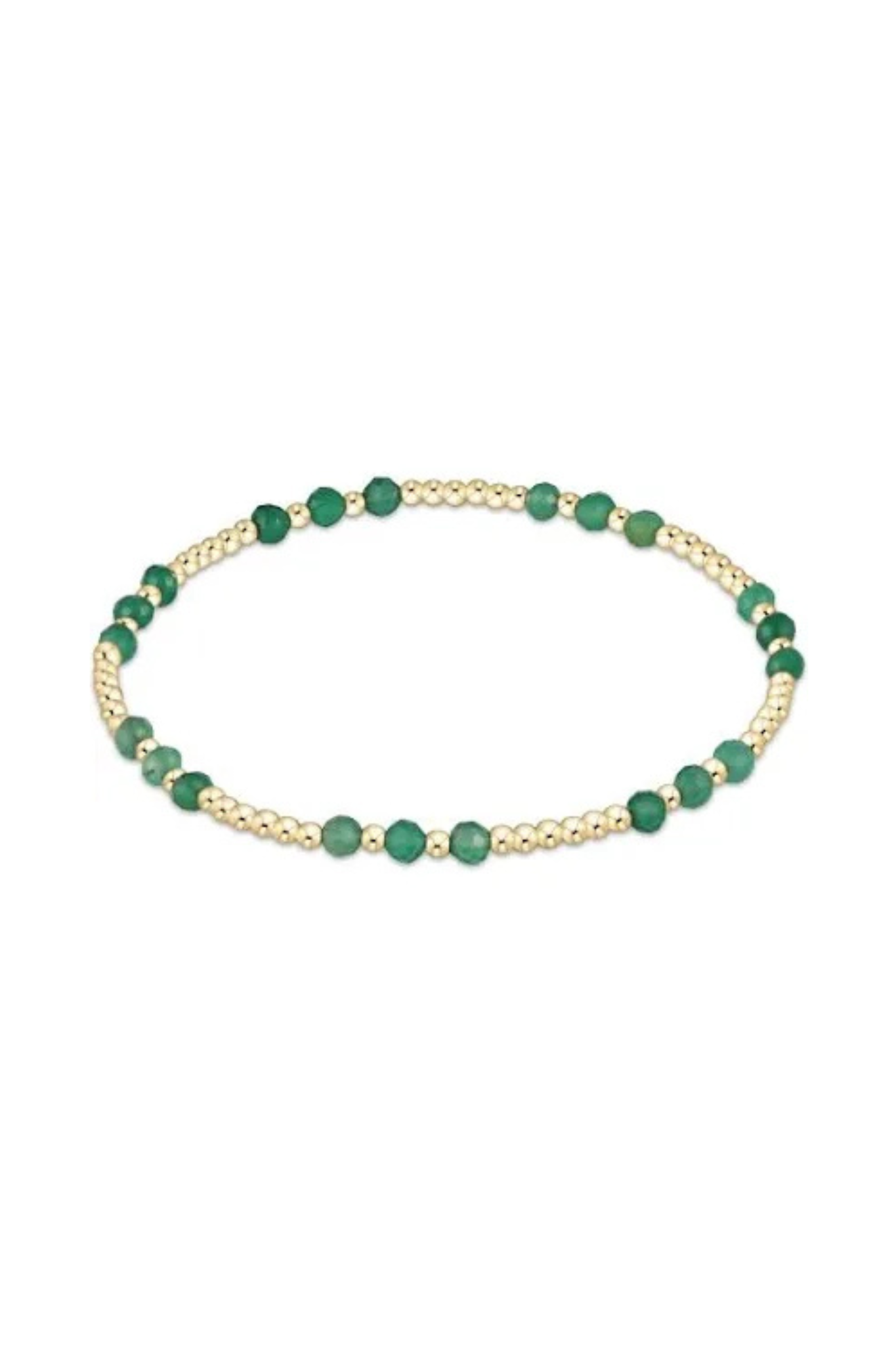 Enewton Green Onyx Gold Joy Bracelet - Be You Boutique