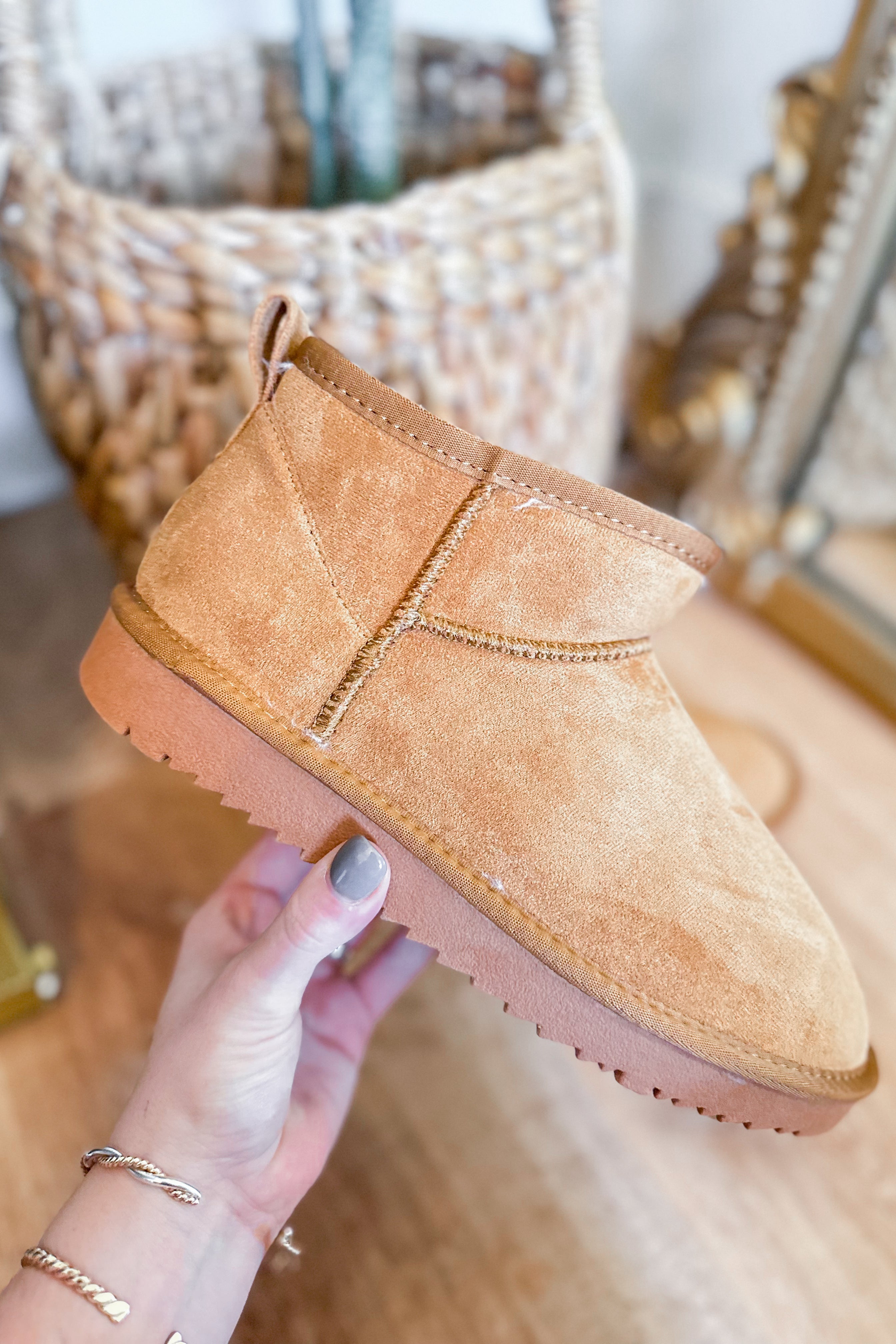 Soda Mutual Sherpa Lined Ankle Bootie - Be You Boutique