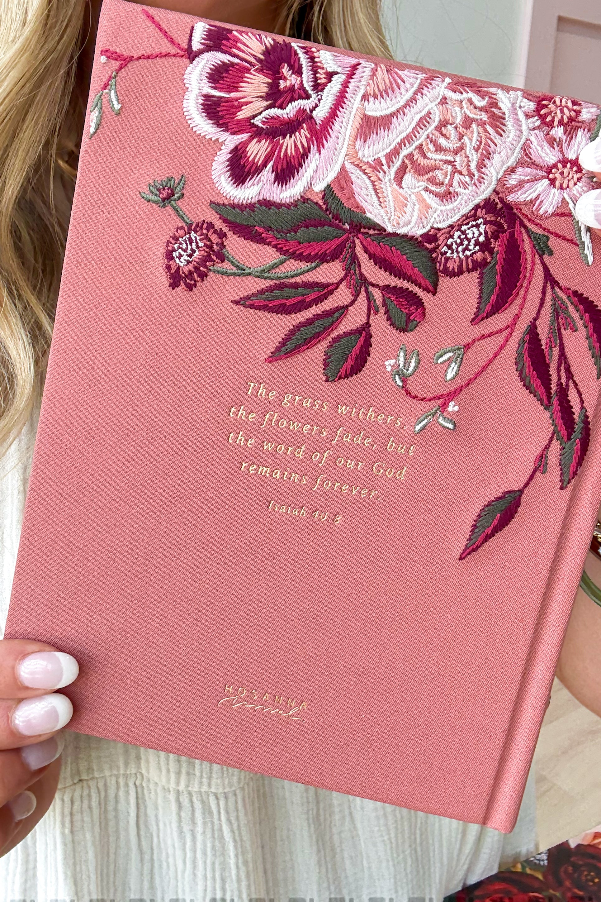 CSB Notetaking Embroidered Bible - Be You Boutique