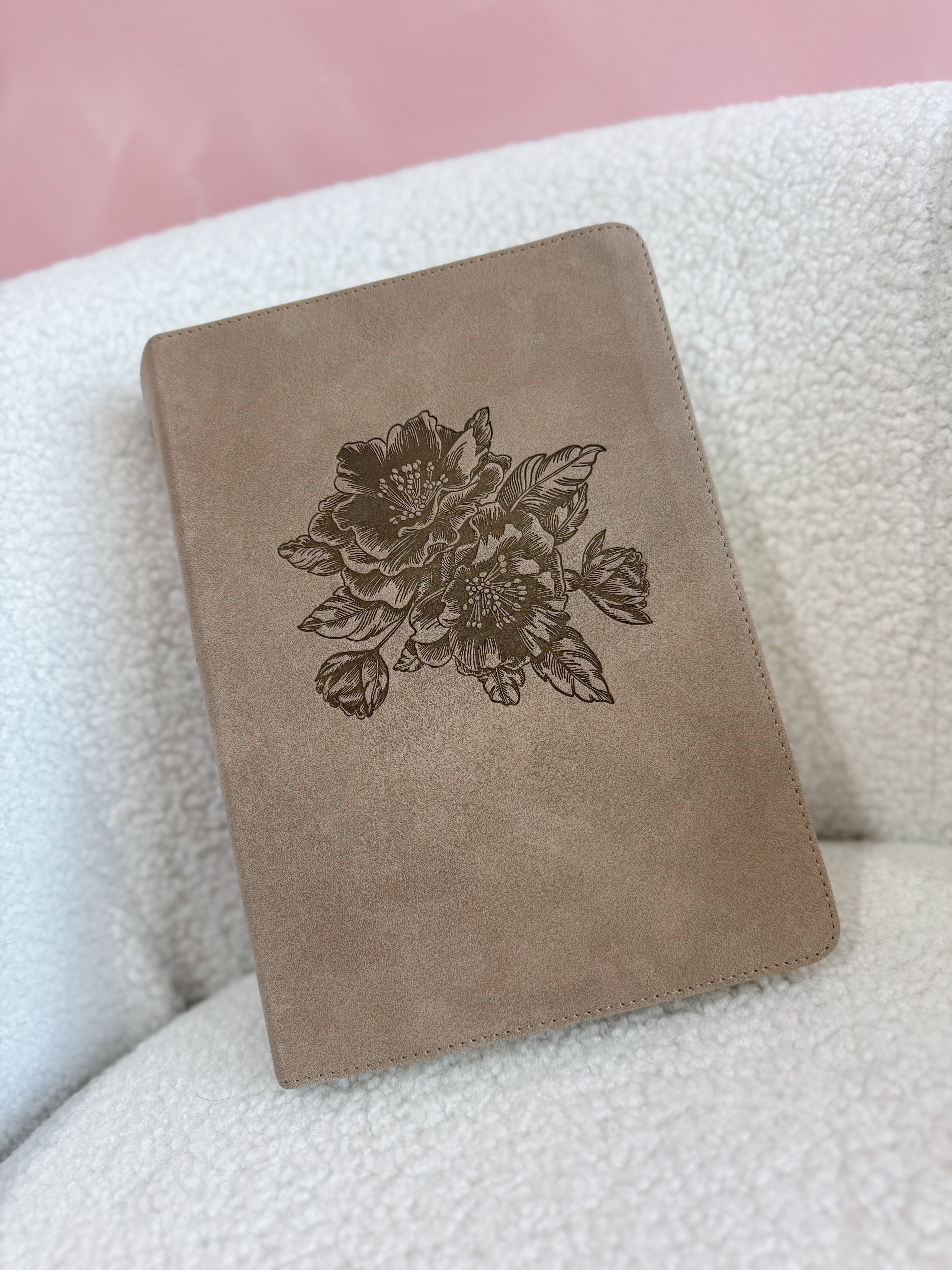 ESV Large Print Journaling Bible : Nara Theme - Be You Boutique