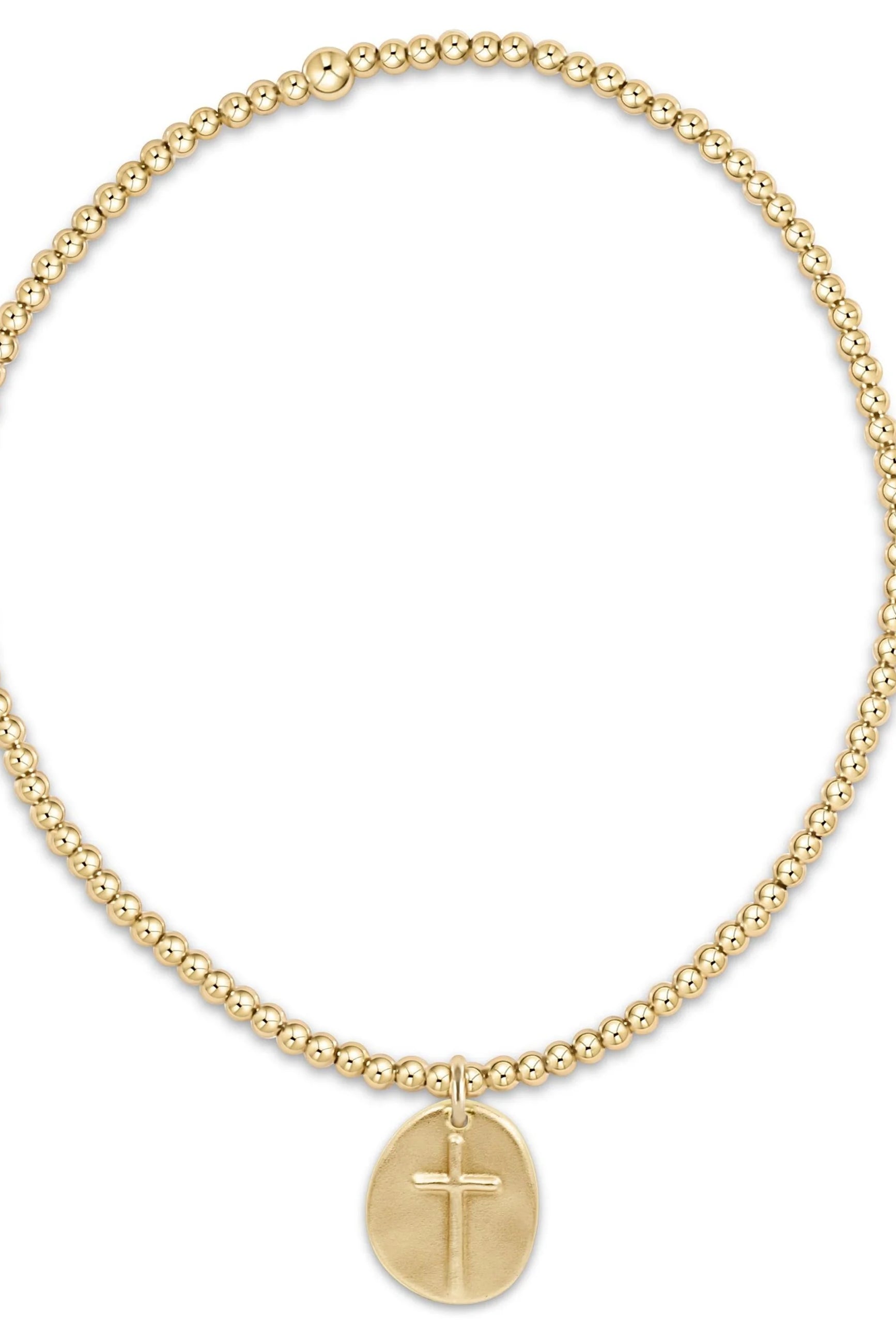 Enewton 2mm Inspire Small Gold Charm Bracelet - Be You Boutique