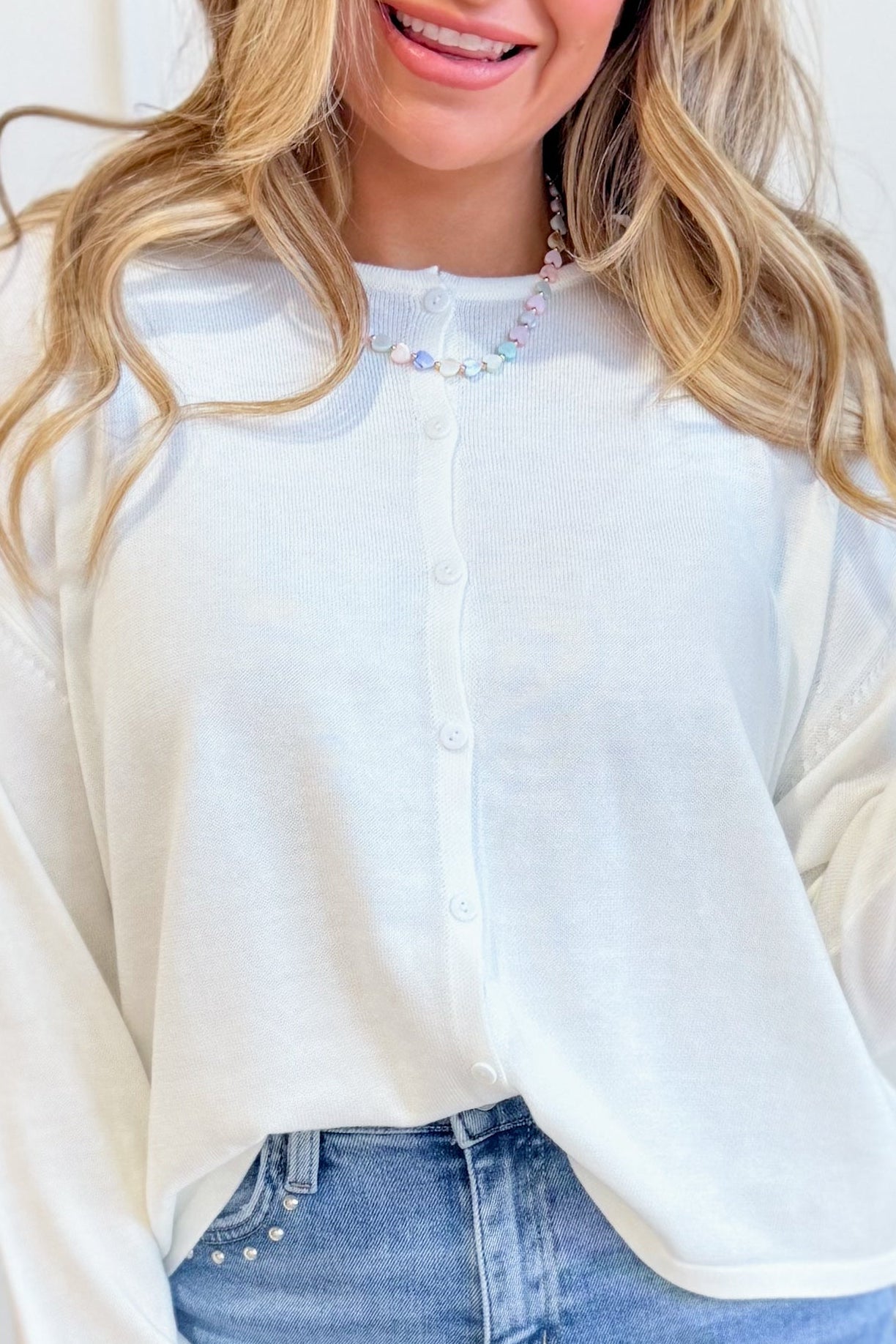 Kate Rolled Hem Long Sleeve - Be You Boutique