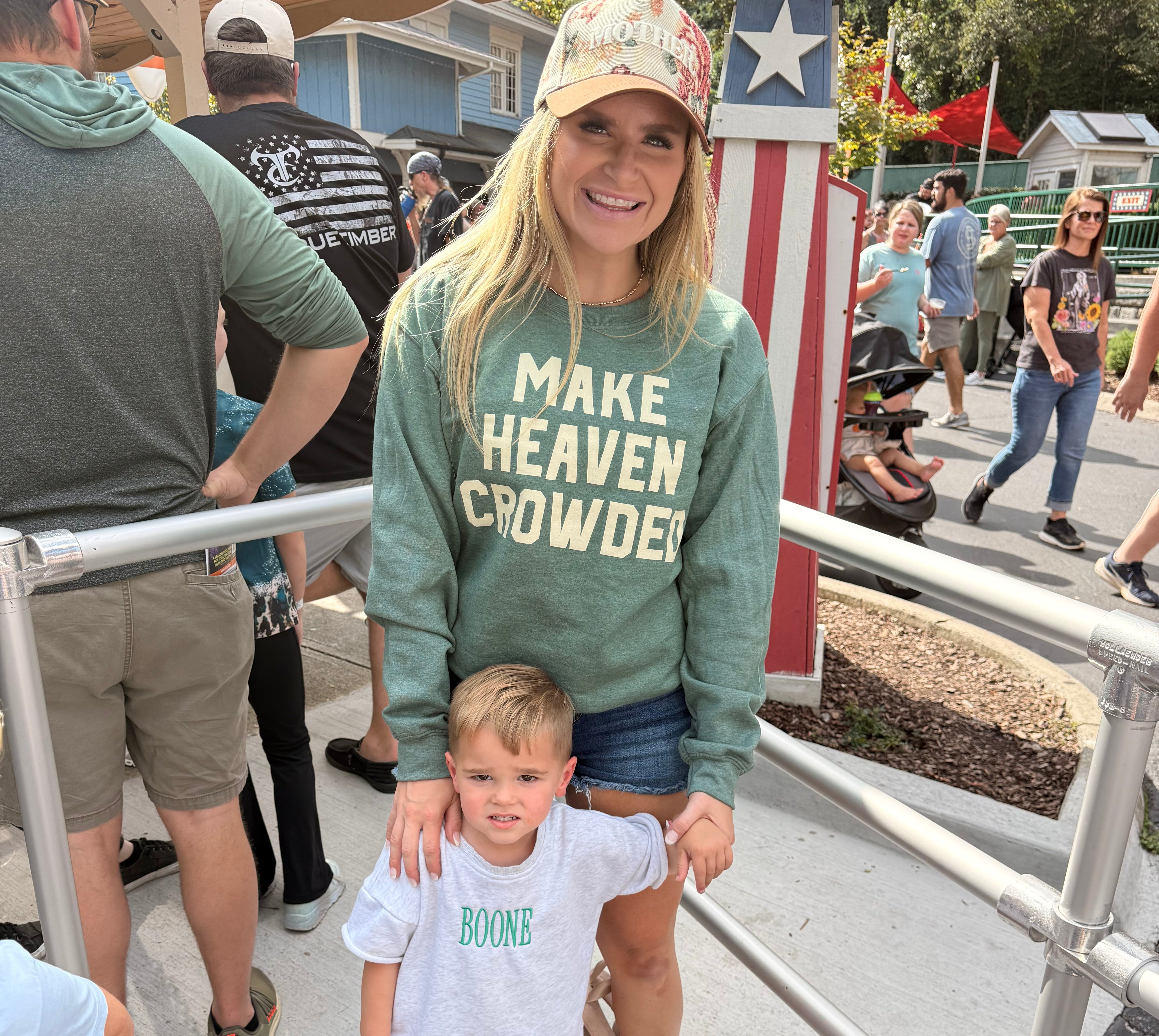 Make Heaven Crowded Crewneck Sweatshirt - Be You Boutique