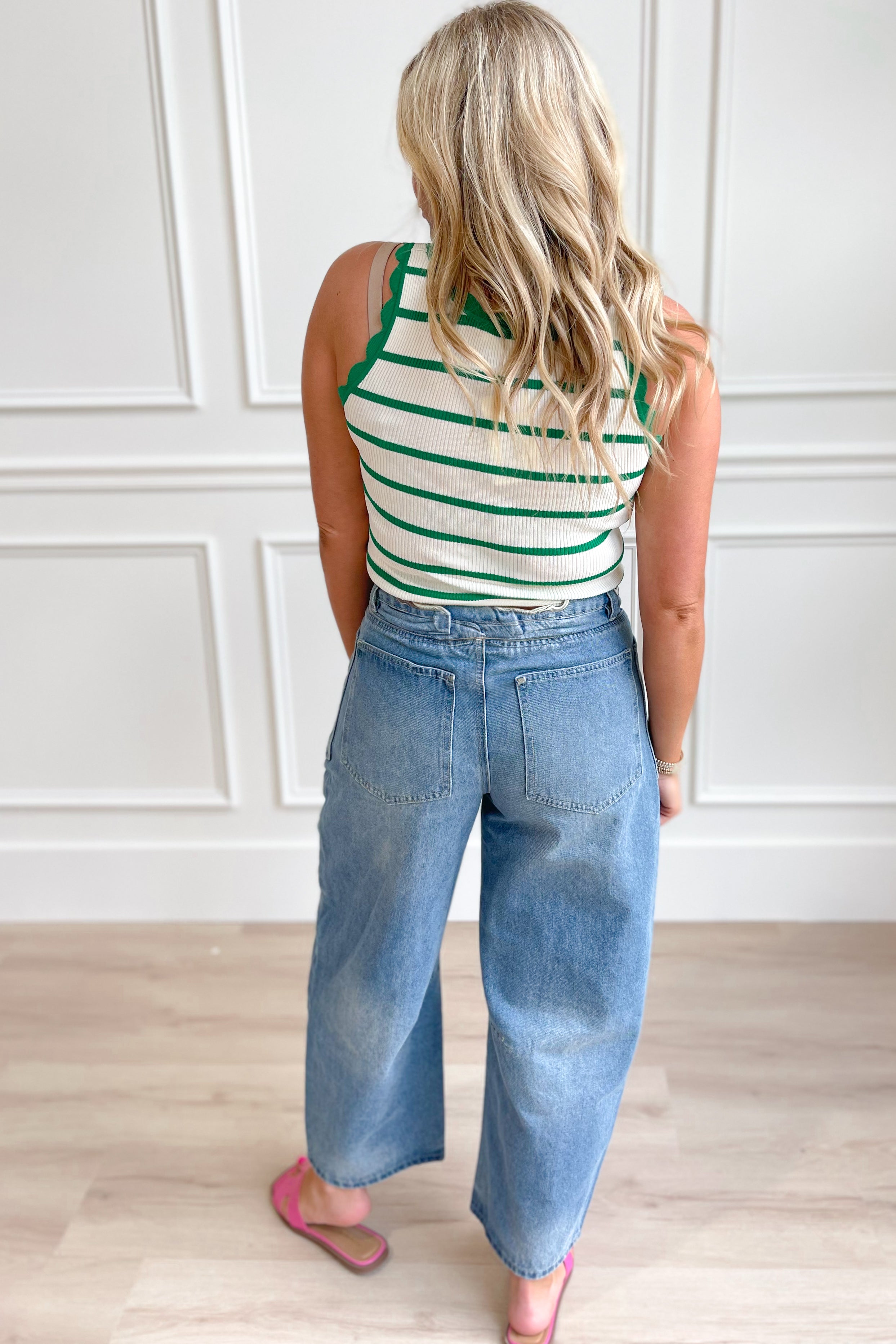 Benny Washed Barrel Jean - Be You Boutique